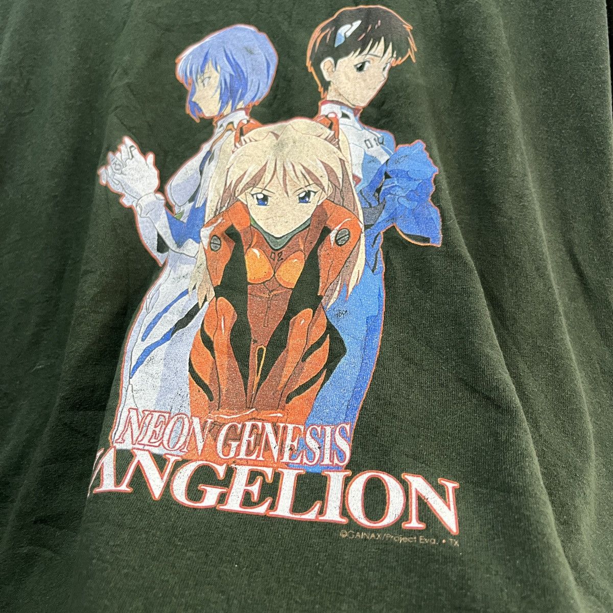 Anime × Vintage Vintage 00's The Three Children Neon Genesis Evangelion Size US L / EU 52-54 / 3 - 7 Thumbnail