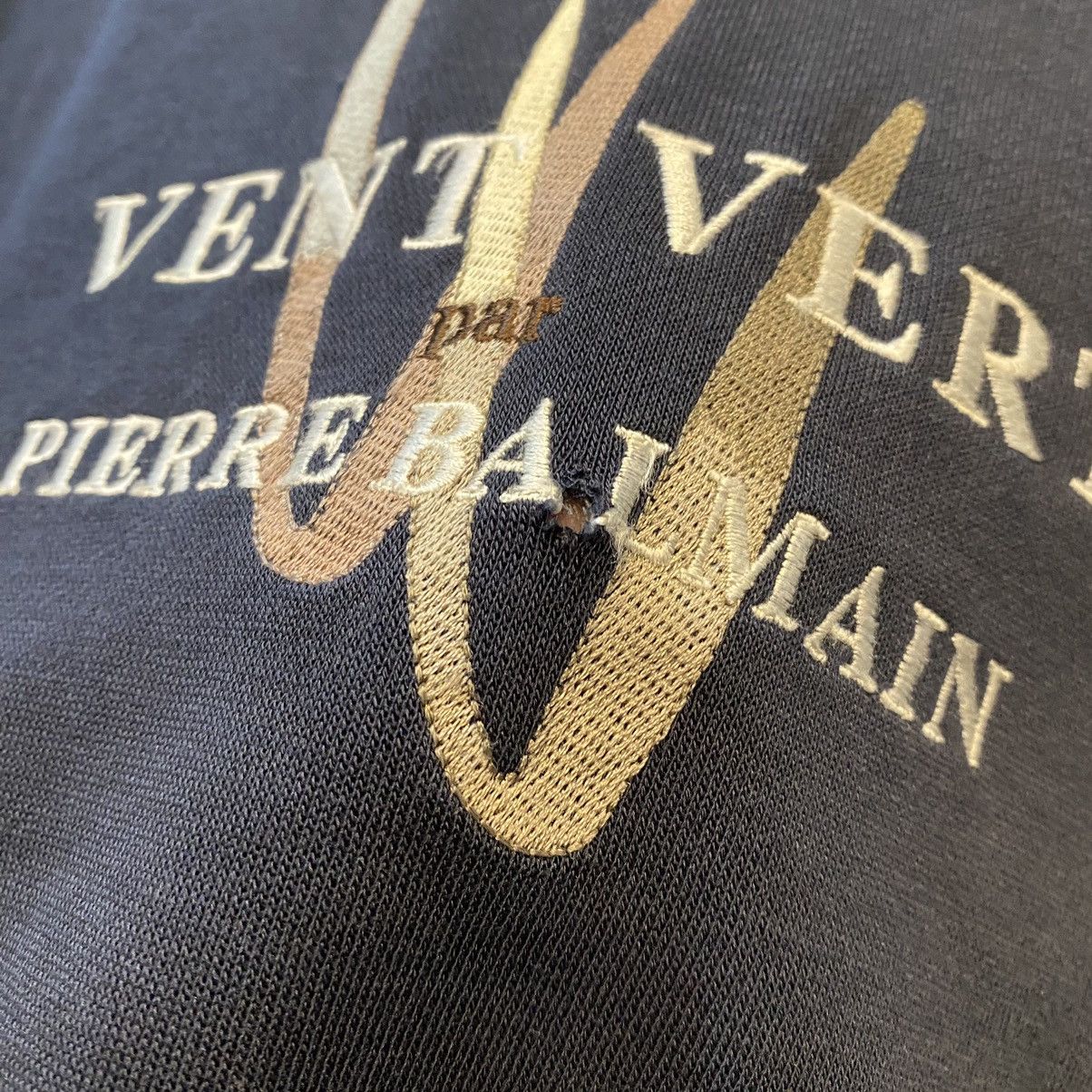 Pierre Balmain VTG VENT VERT PAR PIERRE BALMAIN PARIS CREWNECK SWEATSHIRT Size US M / EU 48-50 / 2 - 6 Thumbnail
