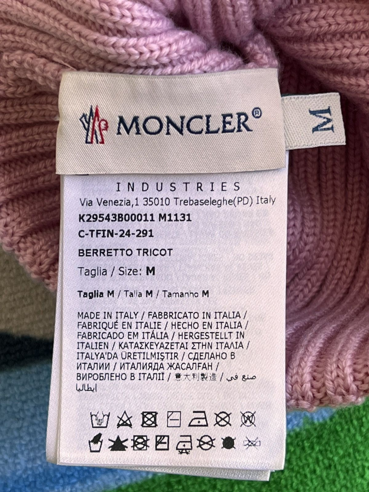 Moncler Moncler Berretto Tricot Pom Pom Beanie pink logo hat cap cuf Size ONE SIZE - 18 Thumbnail