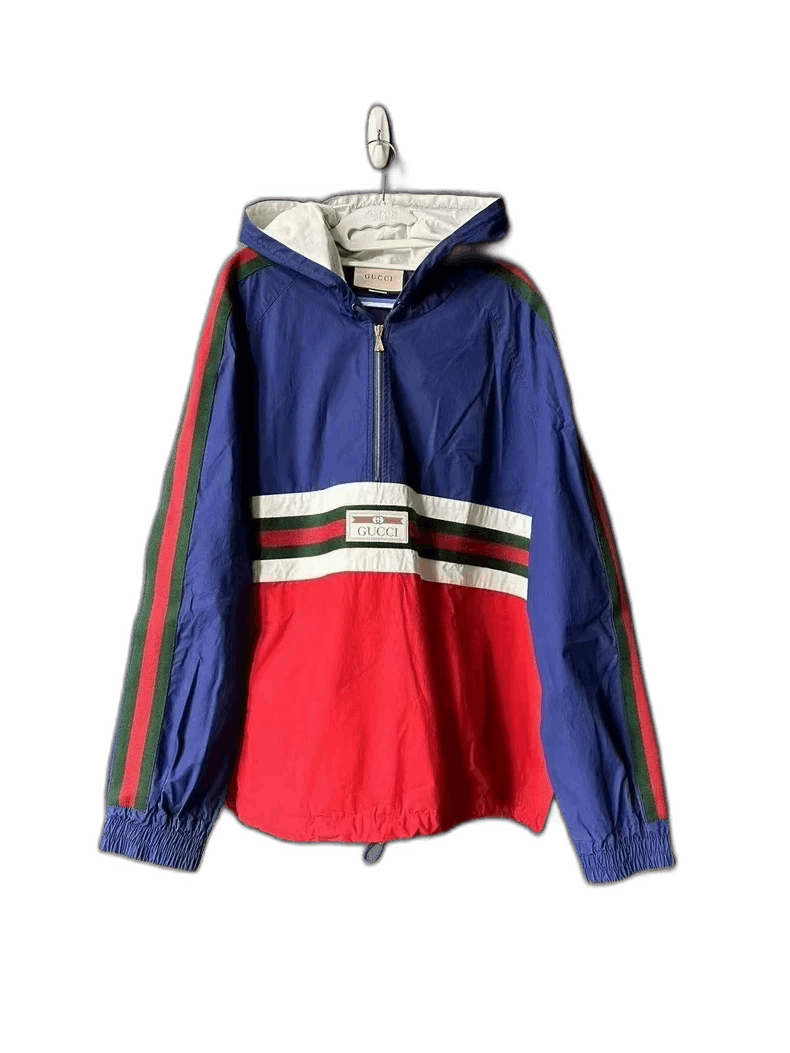 Gucci Gucci Half-Zip Windbreaker Jacket Size US XXL / EU 58 / 5 - 1 Thumbnail