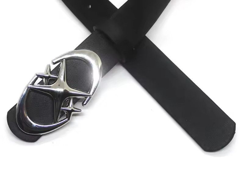 Japanese Brand Black Triple Star Belt Size ONE SIZE - 4 Thumbnail
