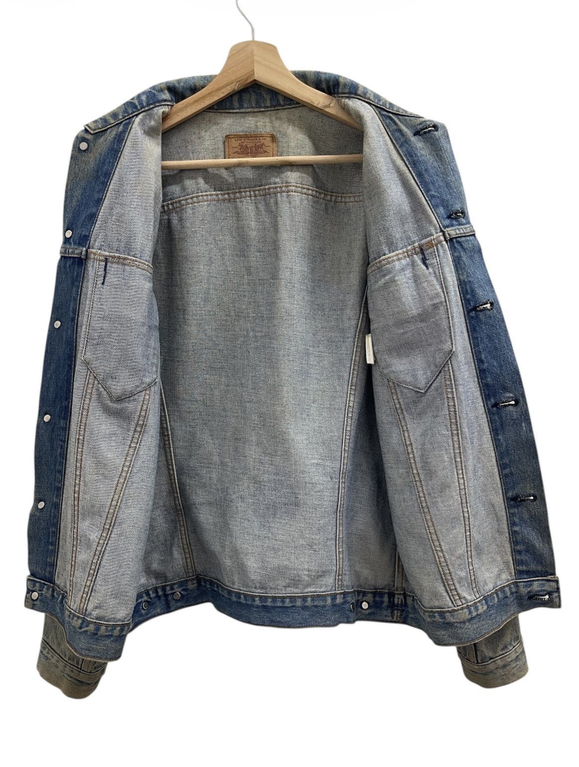 Levi's Vintage Levis Denim Trucker Jacket Size US M / EU 48-50 / 2 - 10 Thumbnail