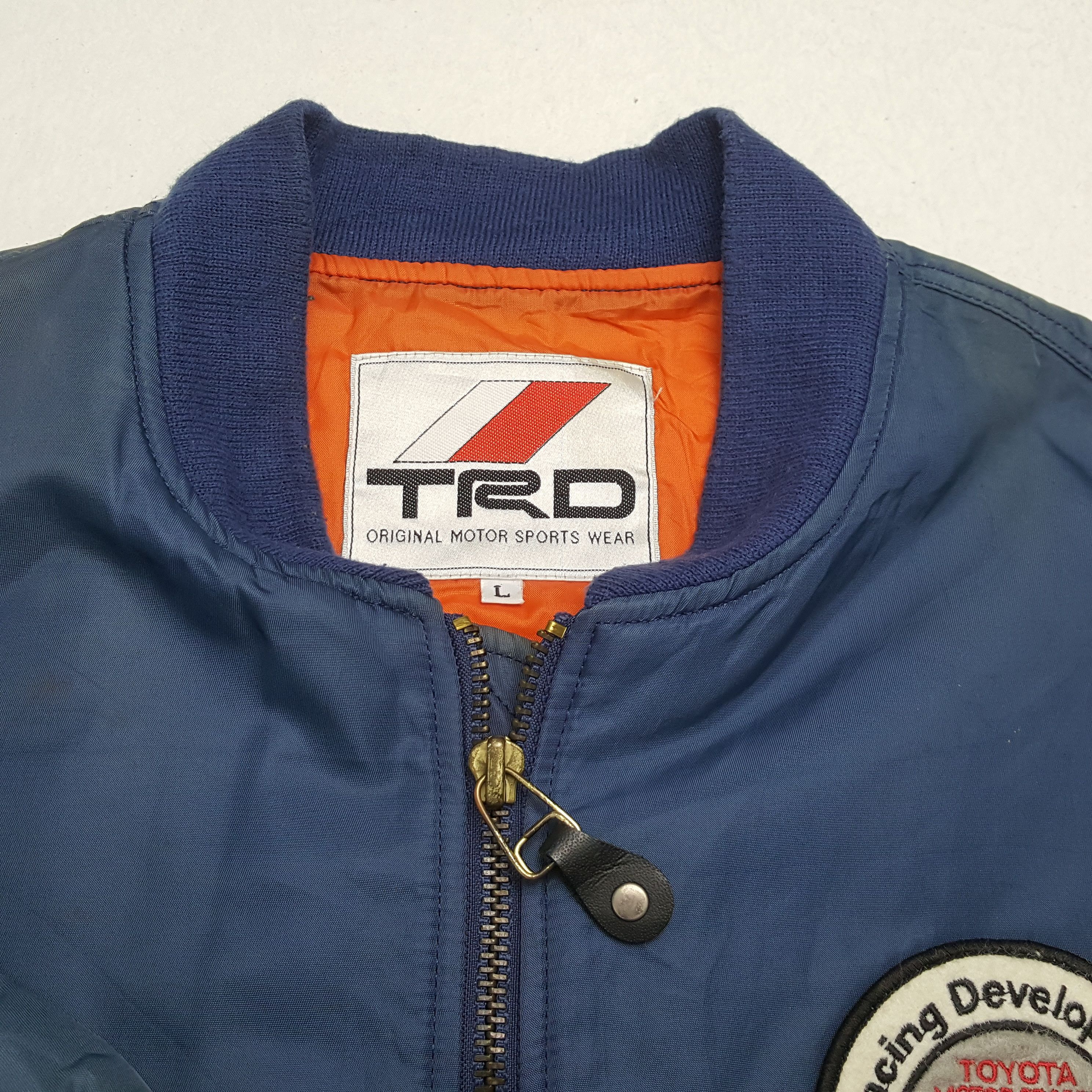 Japanese Brand × Vintage Vintage TRD RACING DEVELOPMENT Toyota Team Jacket Size US L / EU 52-54 / 3 - 10 Thumbnail