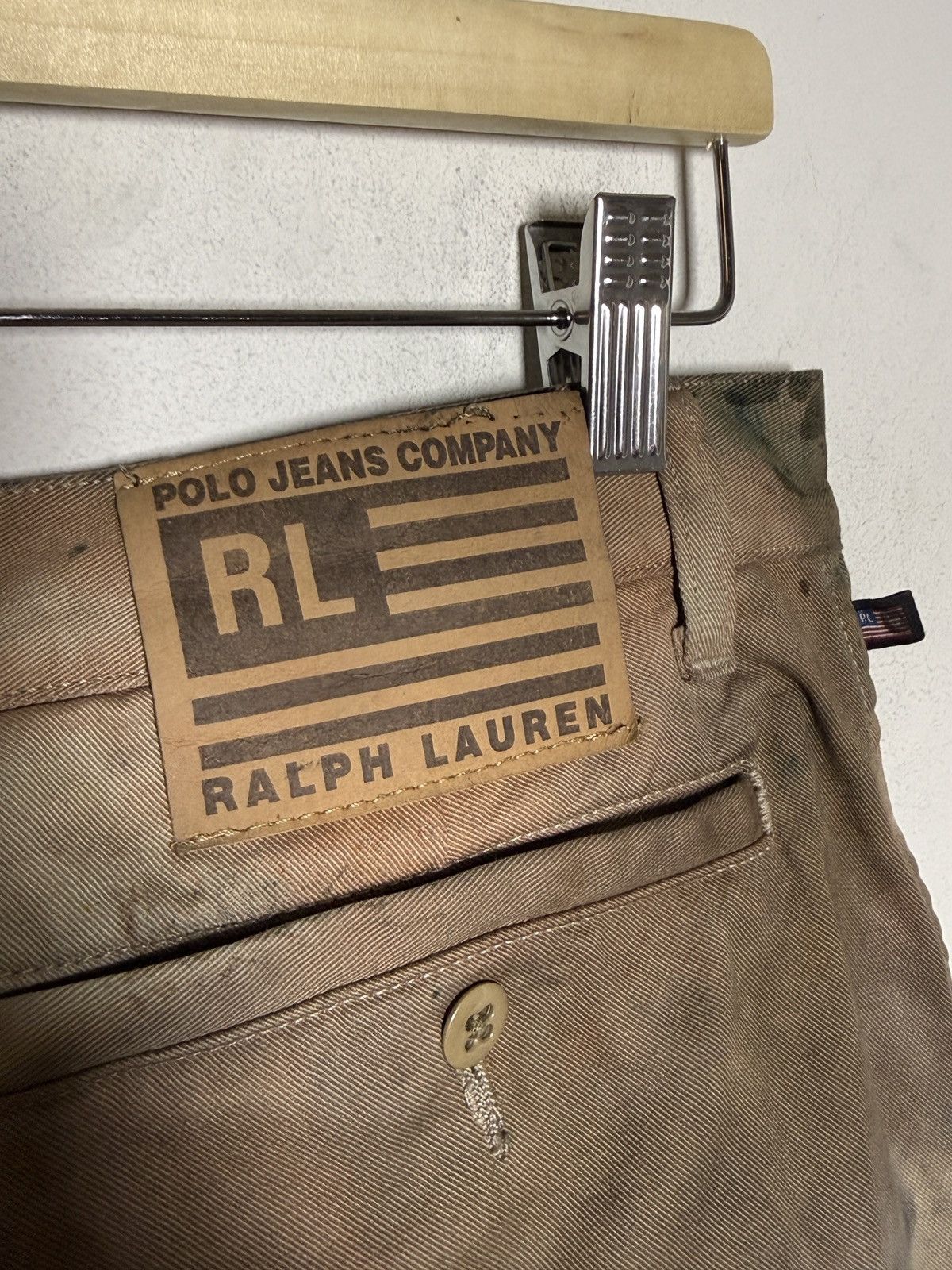 Polo Ralph Lauren ralph lauren tie dye cargo camo multipocket army pants Size US 31 - 8 Thumbnail