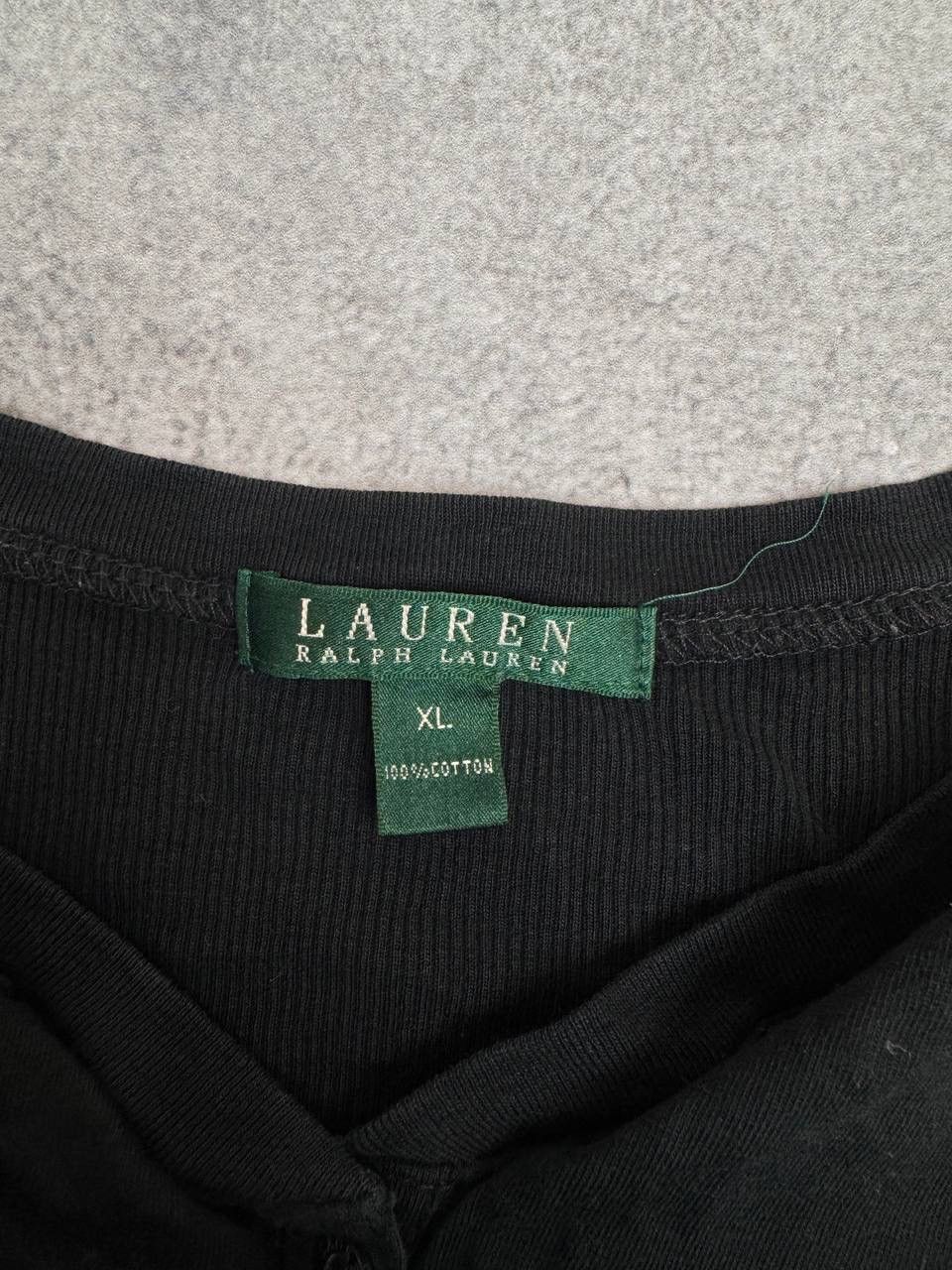 Ralph Lauren Lauren Ralph Lauren Women's Black Long Sleeve Top Size XL Size XL / US 12-14 / IT 48-50 - 3 Thumbnail