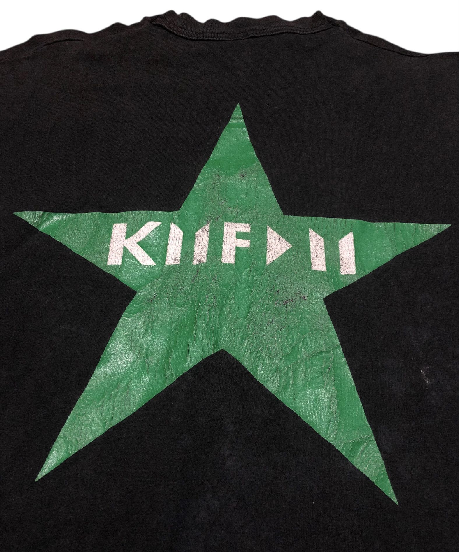 Vintage Vintage 90s KMFDM 'Nihil' Gothic Industrial Band T-Shirt Size US L / EU 52-54 / 3 - 6 Thumbnail