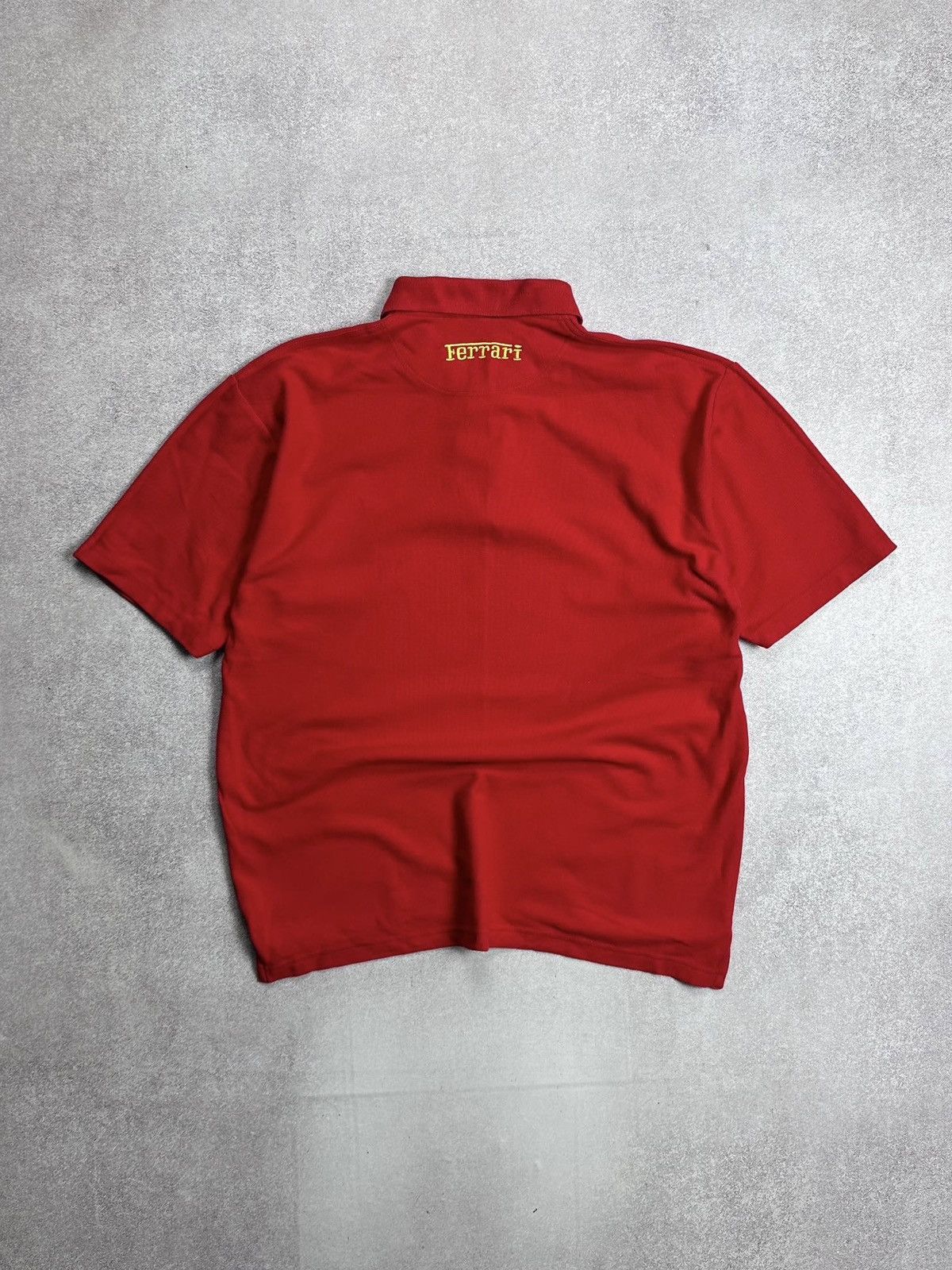 Ferrari Vintage 1996 Ferarri F-1 Racing Y2K Polo Shirt L Size US L / EU 52-54 / 3 - 7 Thumbnail