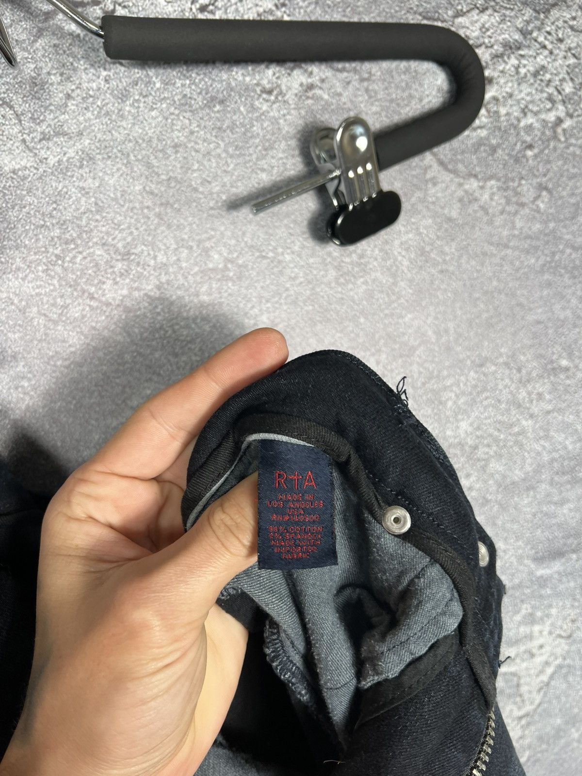 Rta RTA Road to Awe Navy Denim Skinny Jeans Pants Size US 30 / EU 46 - 10 Thumbnail
