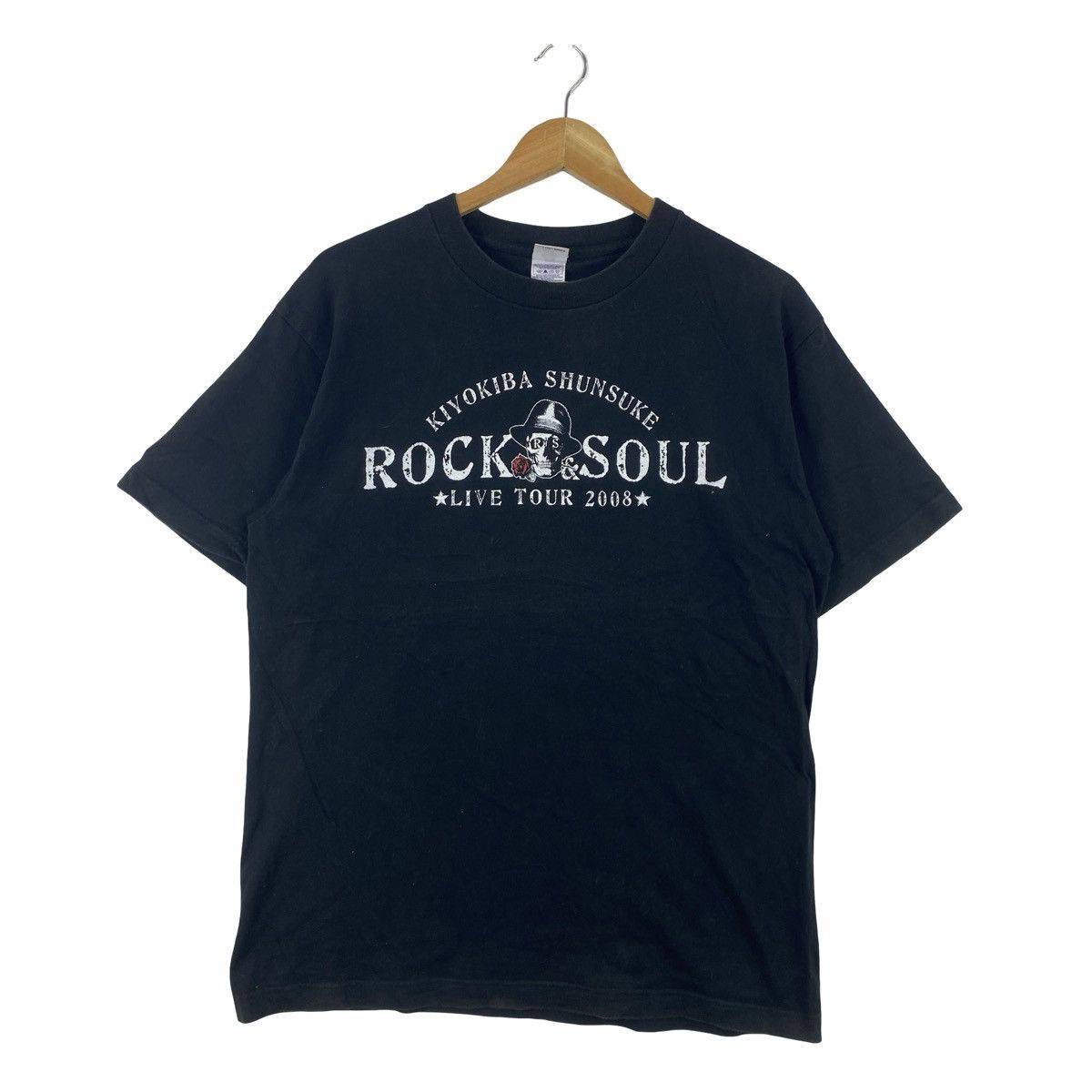 Band Tees Vintage KIYOKIBA SHUNSUKE Rock & Soul Live Tour 2008 Graphic Size US L / EU 52-54 / 3 - 3 Thumbnail