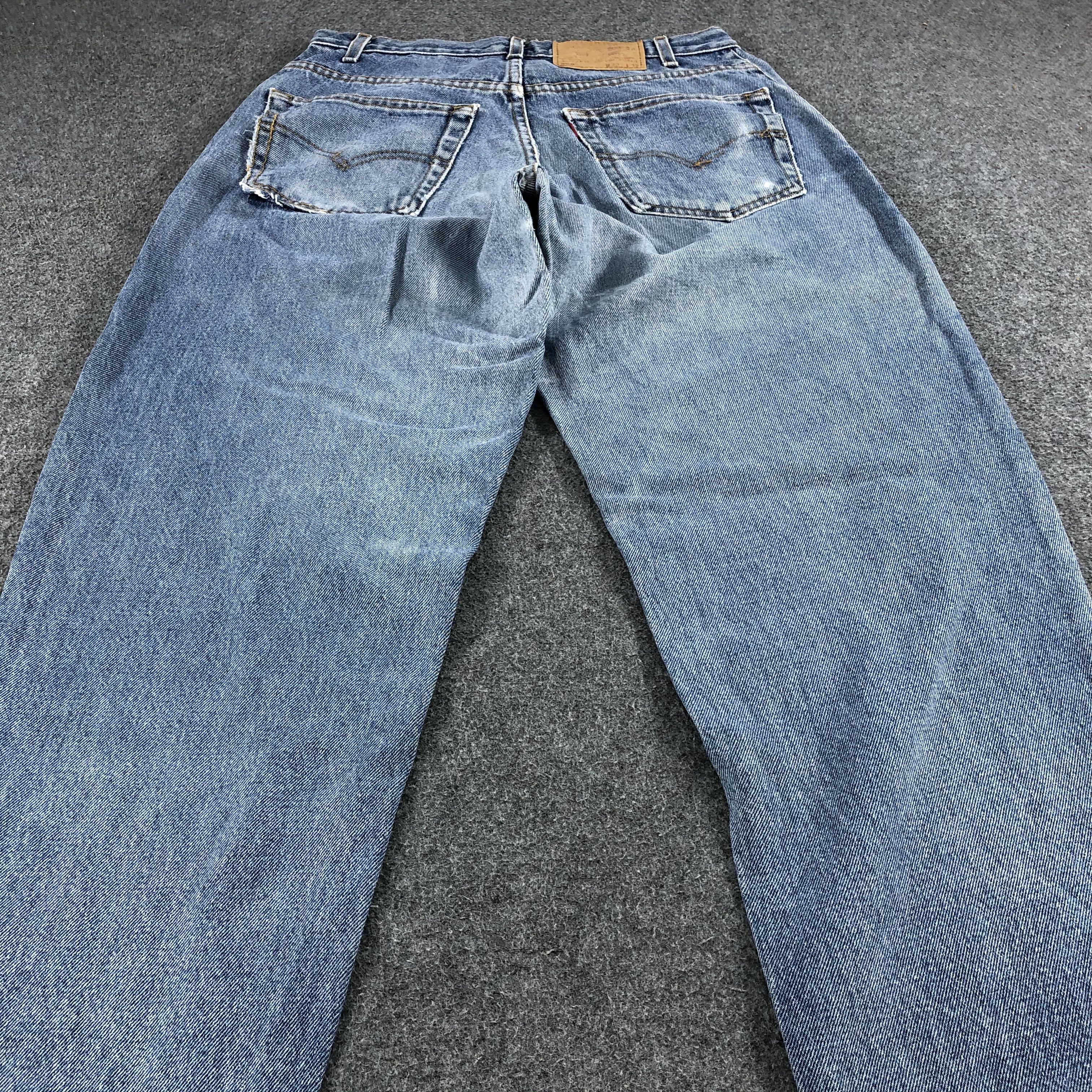 Levi's Vintage 90s Levis 560 Light Wash Jeans-J1290 Size US 30 / EU 46 - 4 Thumbnail