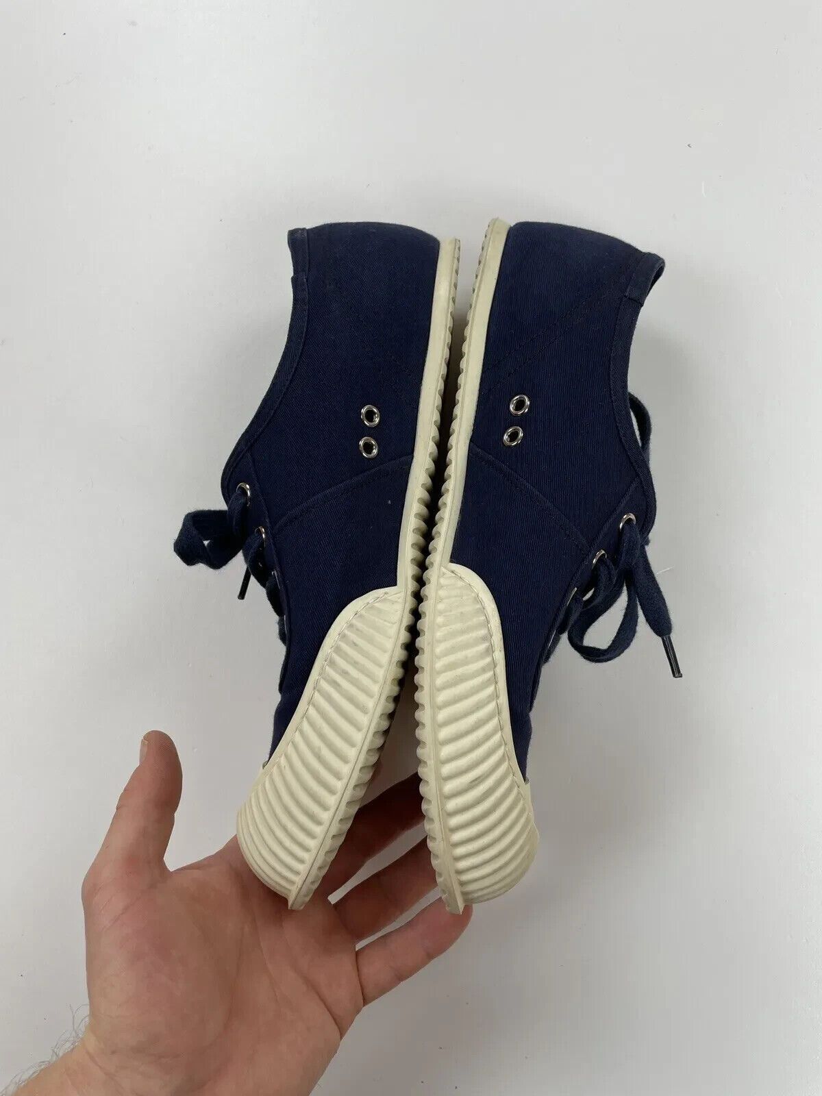 Prada Prada Women Canvas Sneaker Rubber Sole 2014 Size US 8 / IT 38 - 4 Thumbnail