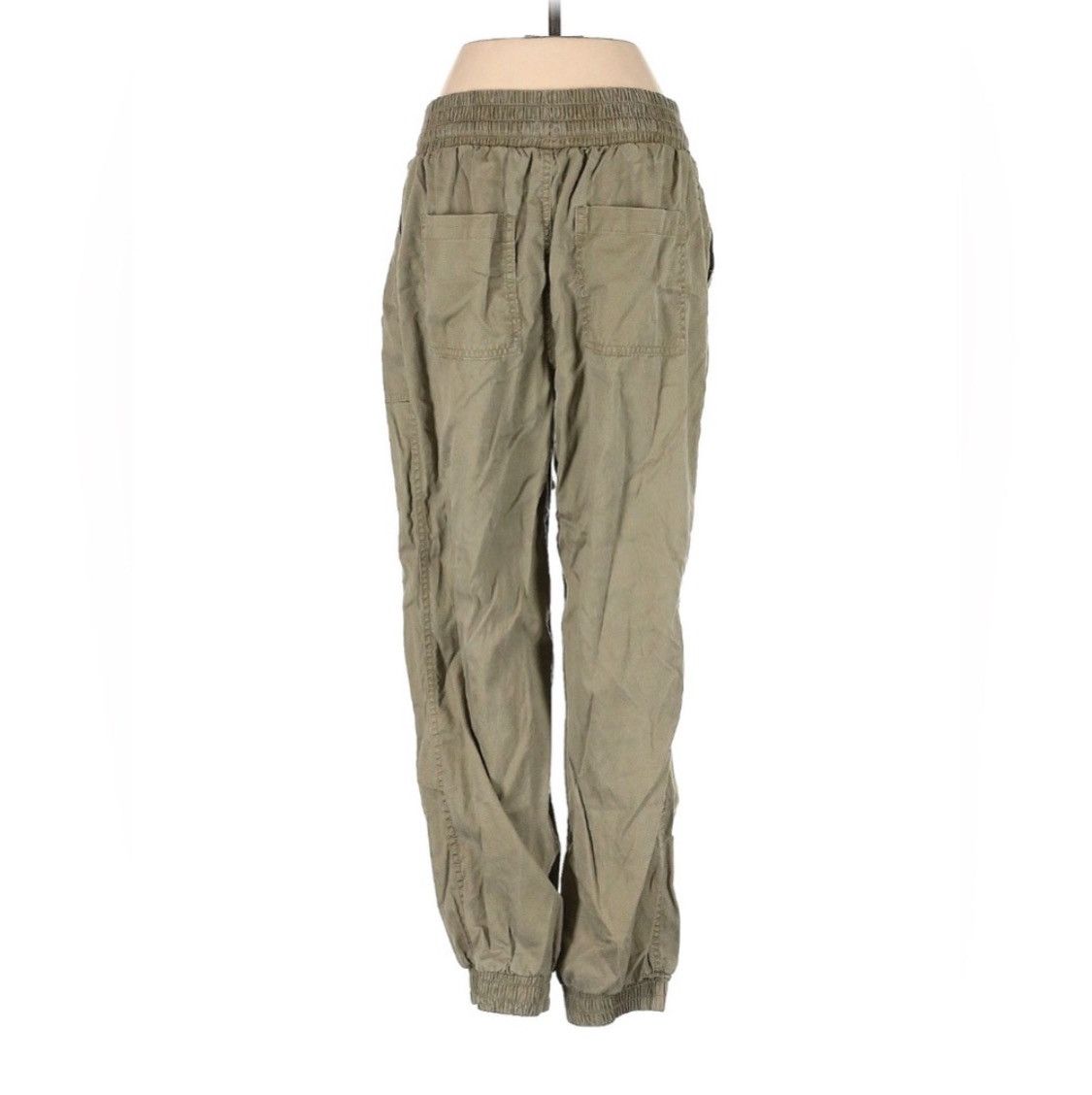 Target Basics Olive Green Cargo Joggers Pants Size 36" / US 14 / IT 50 - 2 Thumbnail