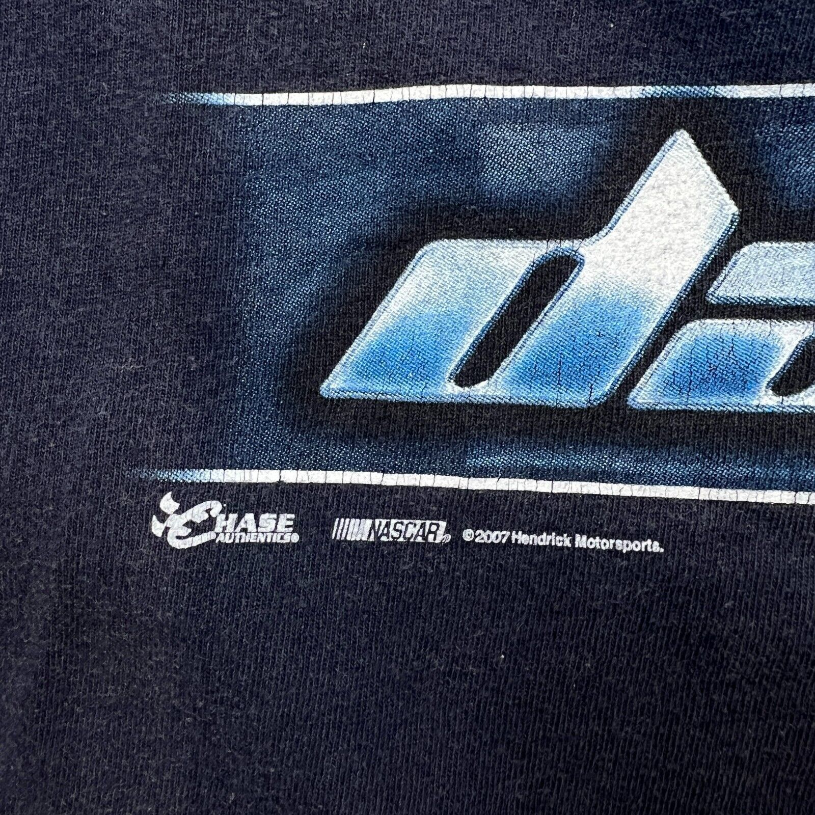 Chase Authentics × NASCAR × Vintage 2007 Dale Earnhardt Jr T Shirt Chase Authentic NASCAR Tee Size US XXL / EU 58 / 5 - 4 Thumbnail