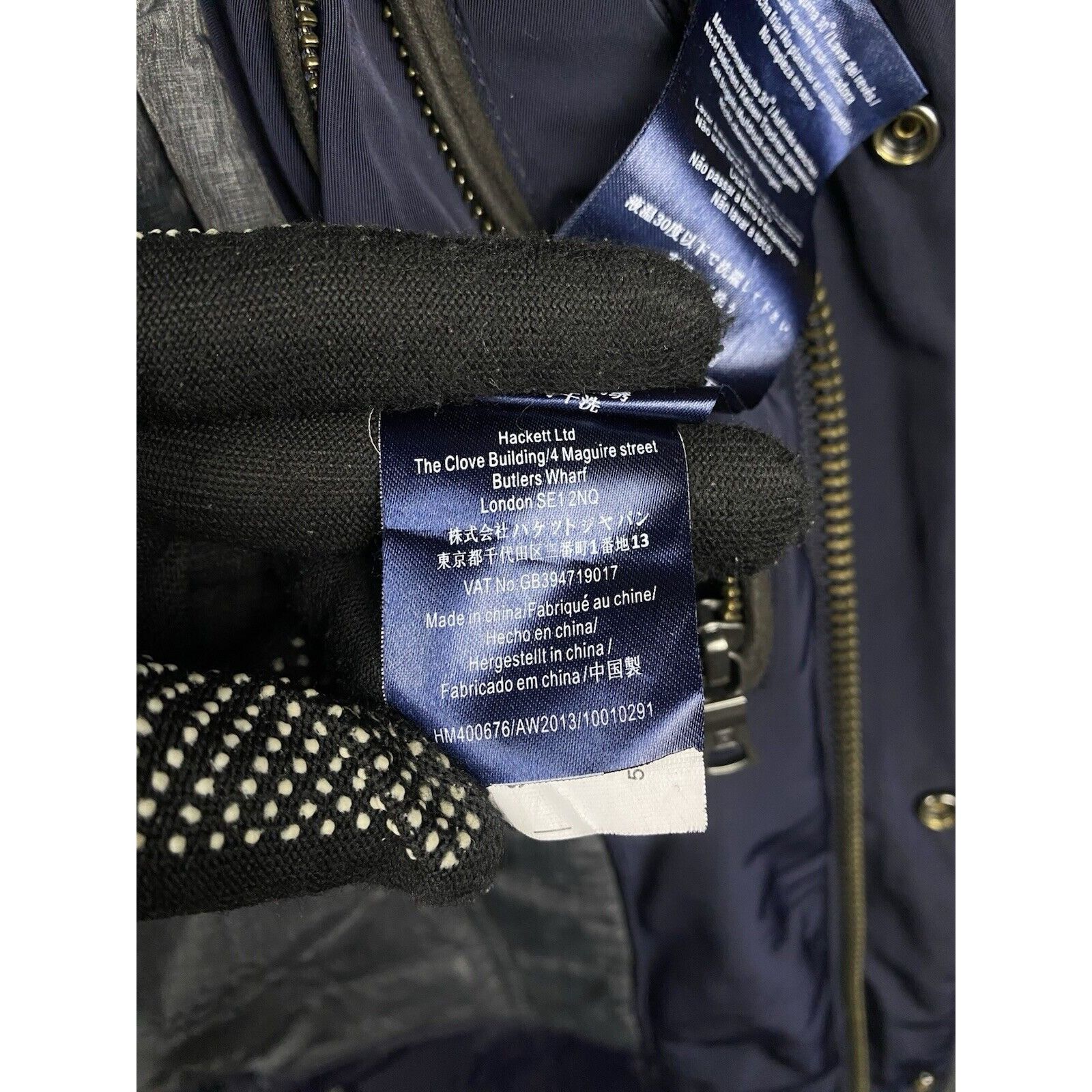 Hackett Hackett VeloSpeed Men's Blue Winter Multipocket Insulated Pa Size US S / EU 44-46 / 1 - 13 Thumbnail