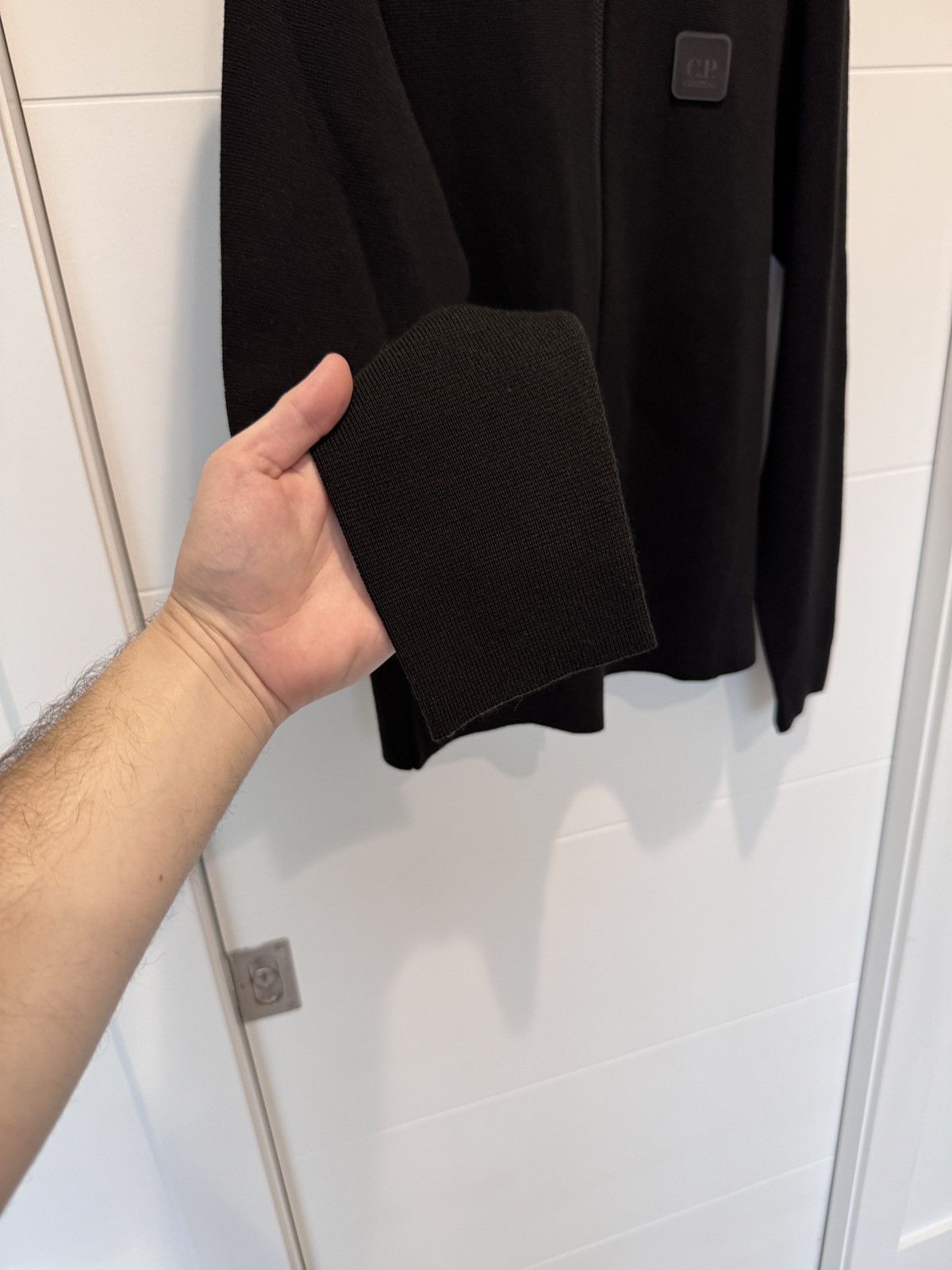 C.P. Company CP Company Metropolis Merino Wool Knit Full Zip Black Sz 50 Size US S / EU 44-46 / 1 - 6 Thumbnail