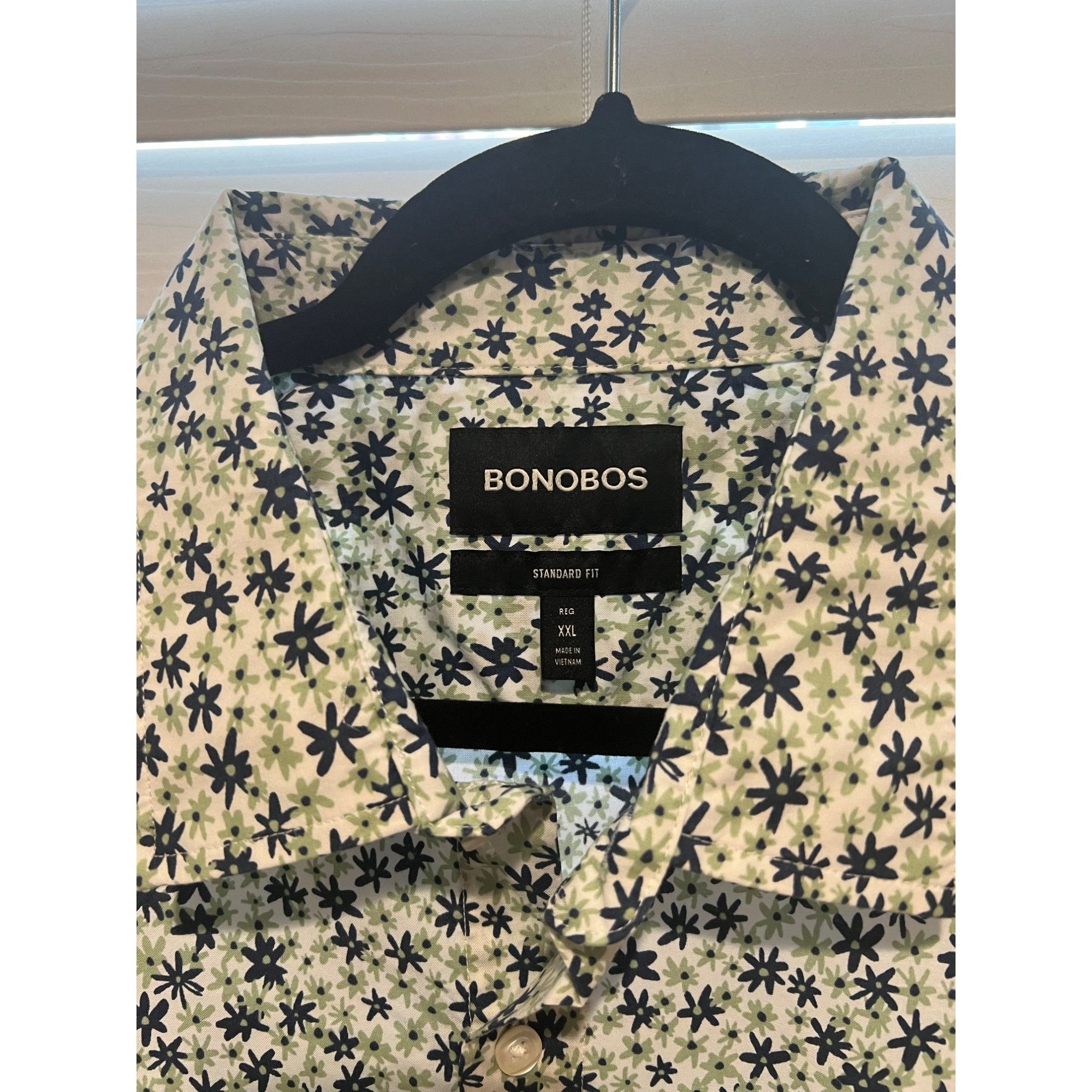 Bonobos Bonobos Riviera Short Sleeve Button Up Shirt NWOT - Size XXL Size US XXL / EU 58 / 5 - 2 Thumbnail