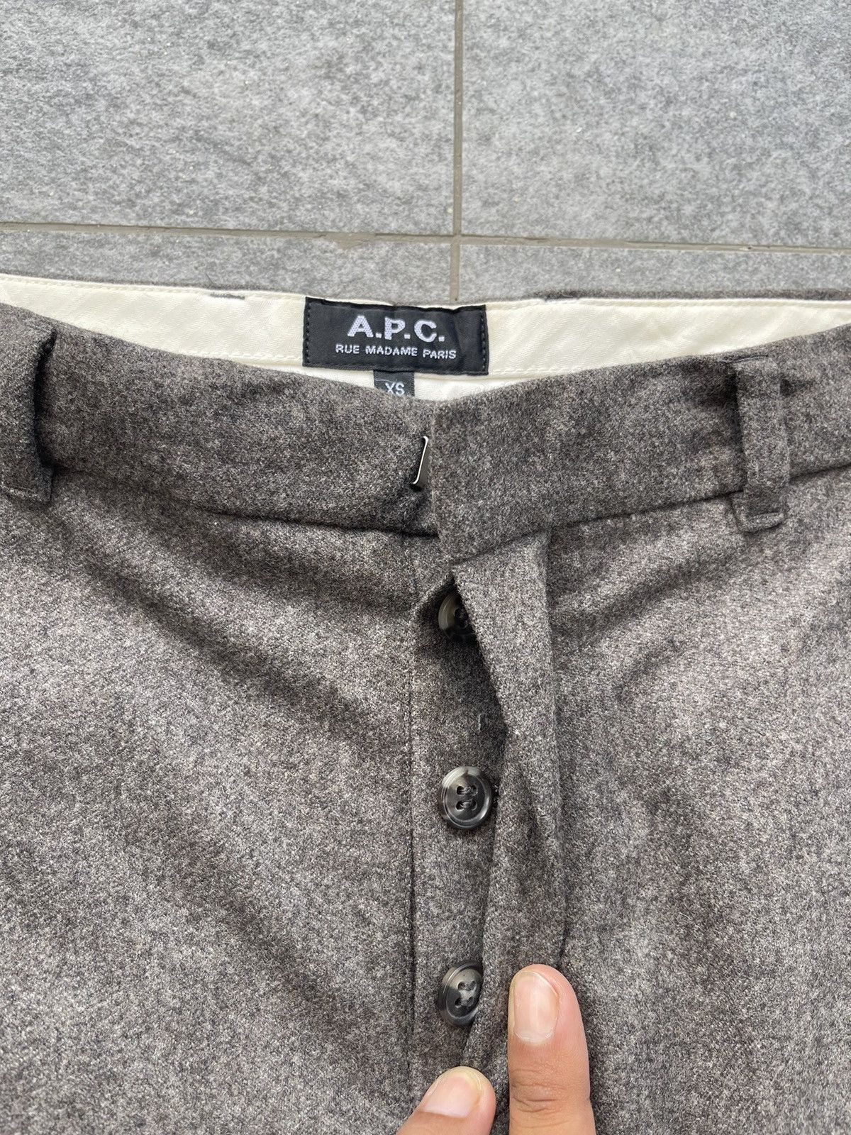 A.P.C. Vintage A.P.C Wool Pants Size US 30 / EU 46 - 6 Thumbnail