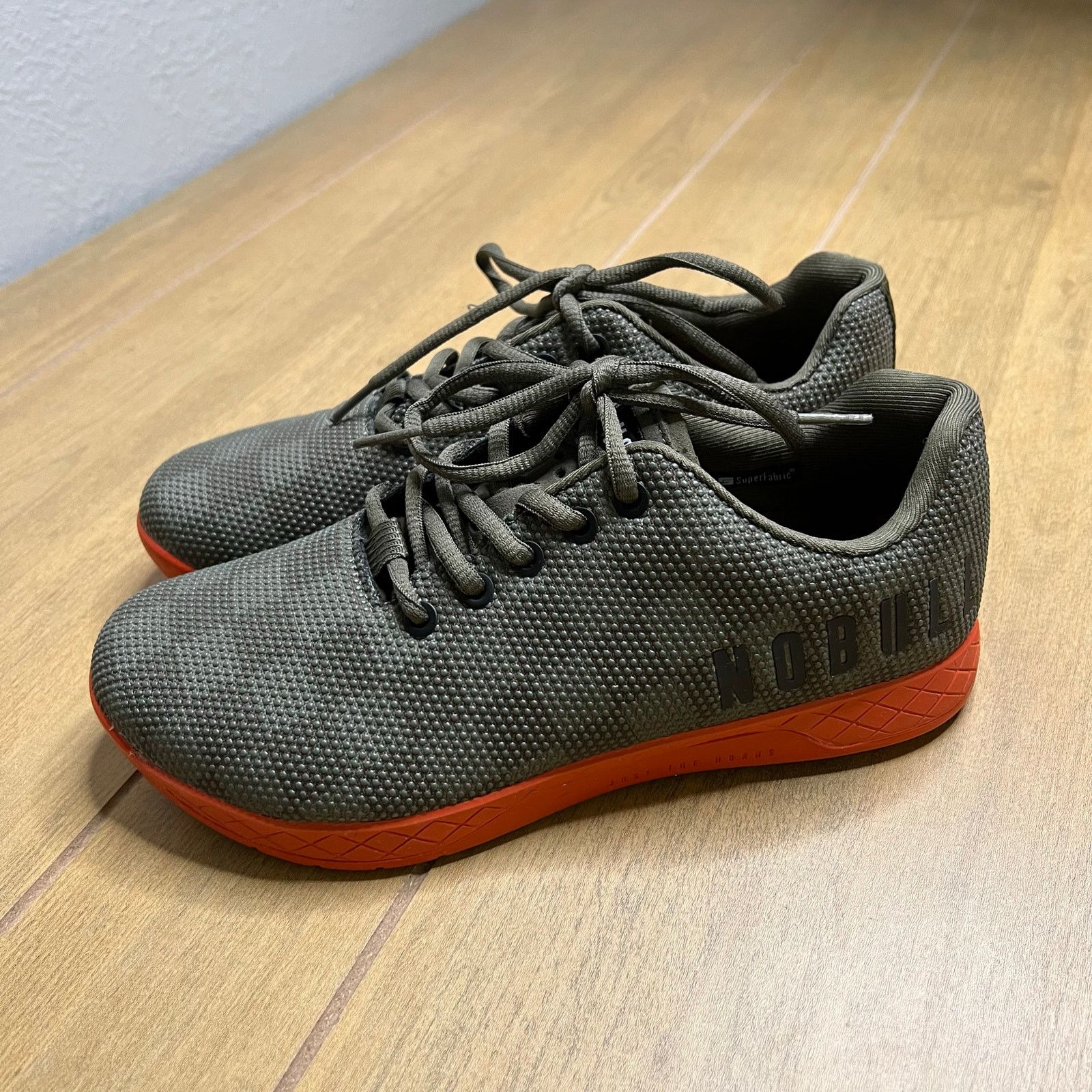 Other NOBULL SuperFabric Trainer Shoes Army Green Mens 8 women 9.5 Size US 8 / EU 41 - 1 Thumbnail