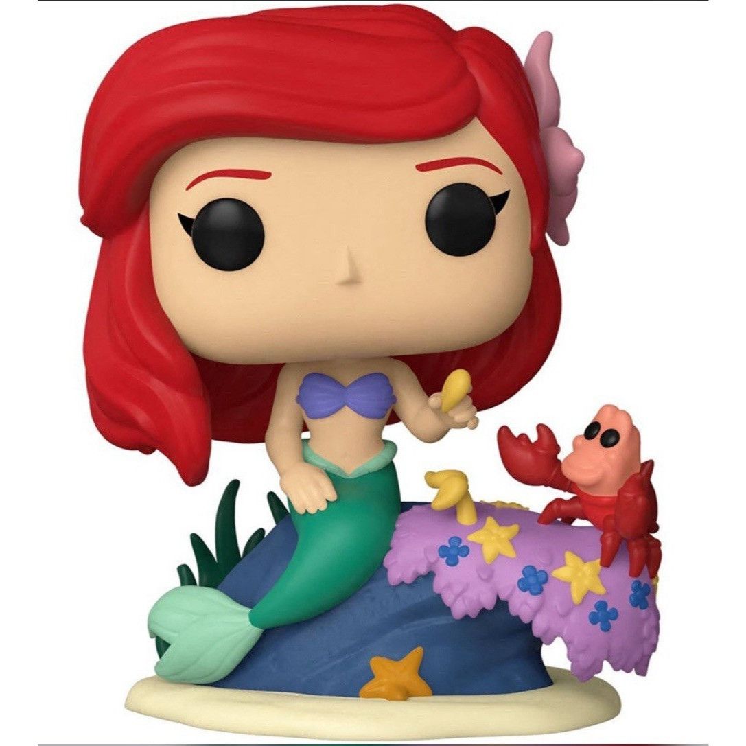 Disney Funko Pop! Disney Princess The Little Mermaid Ariel Sebastia Size ONE SIZE - 8 Thumbnail