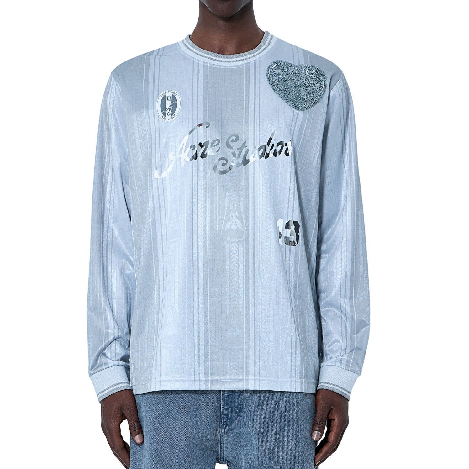 Acne Studios ACNE STUDIOS Gray Long-Sleeve Shirt New & Authentic (Men's s Size US XL / EU 56 / 4 - 1 Preview