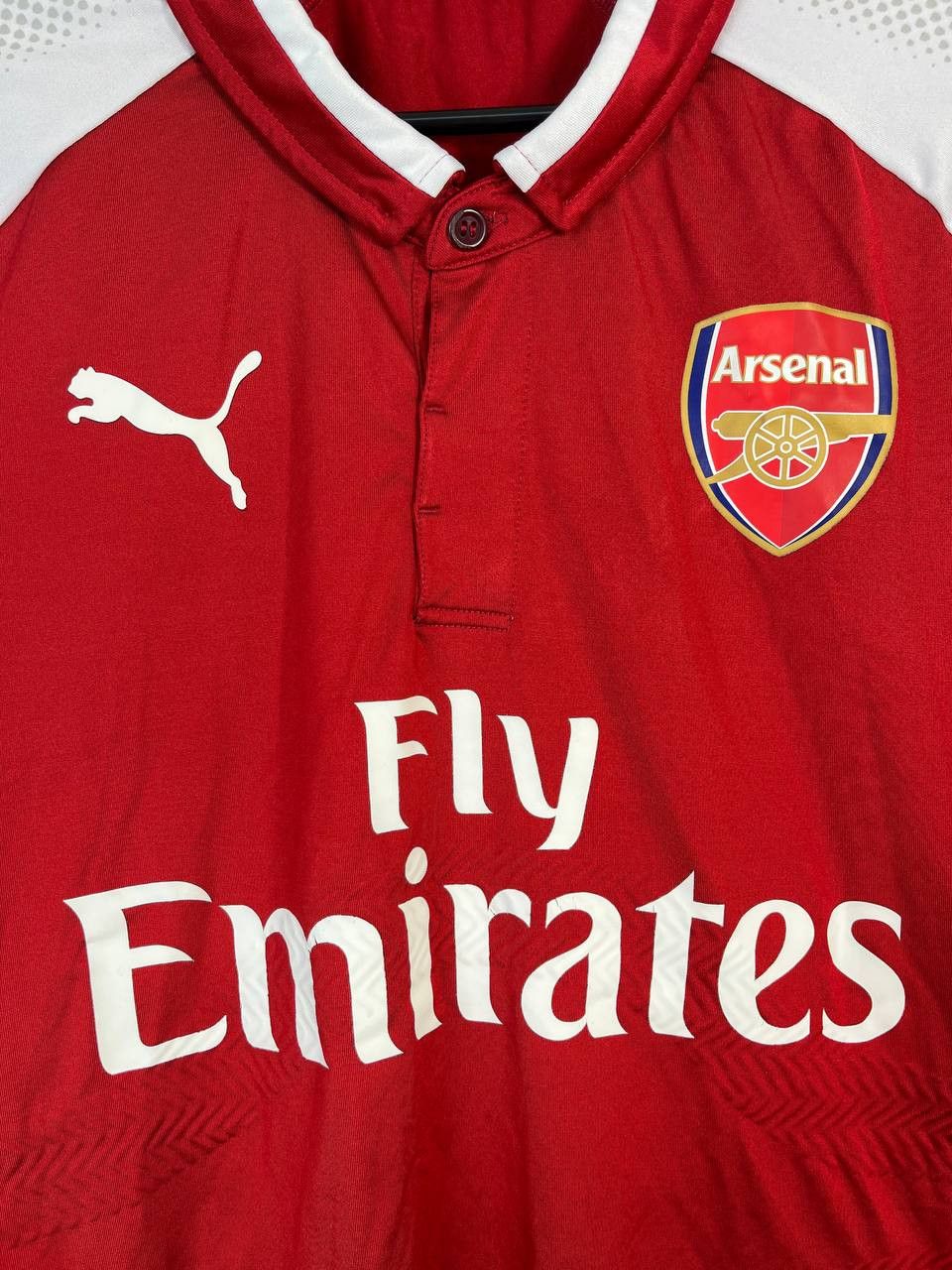 Puma Arsenal 2017-2018 Home Player Issue Jersey Puma Size M Size US M / EU 48-50 / 2 - 3 Thumbnail