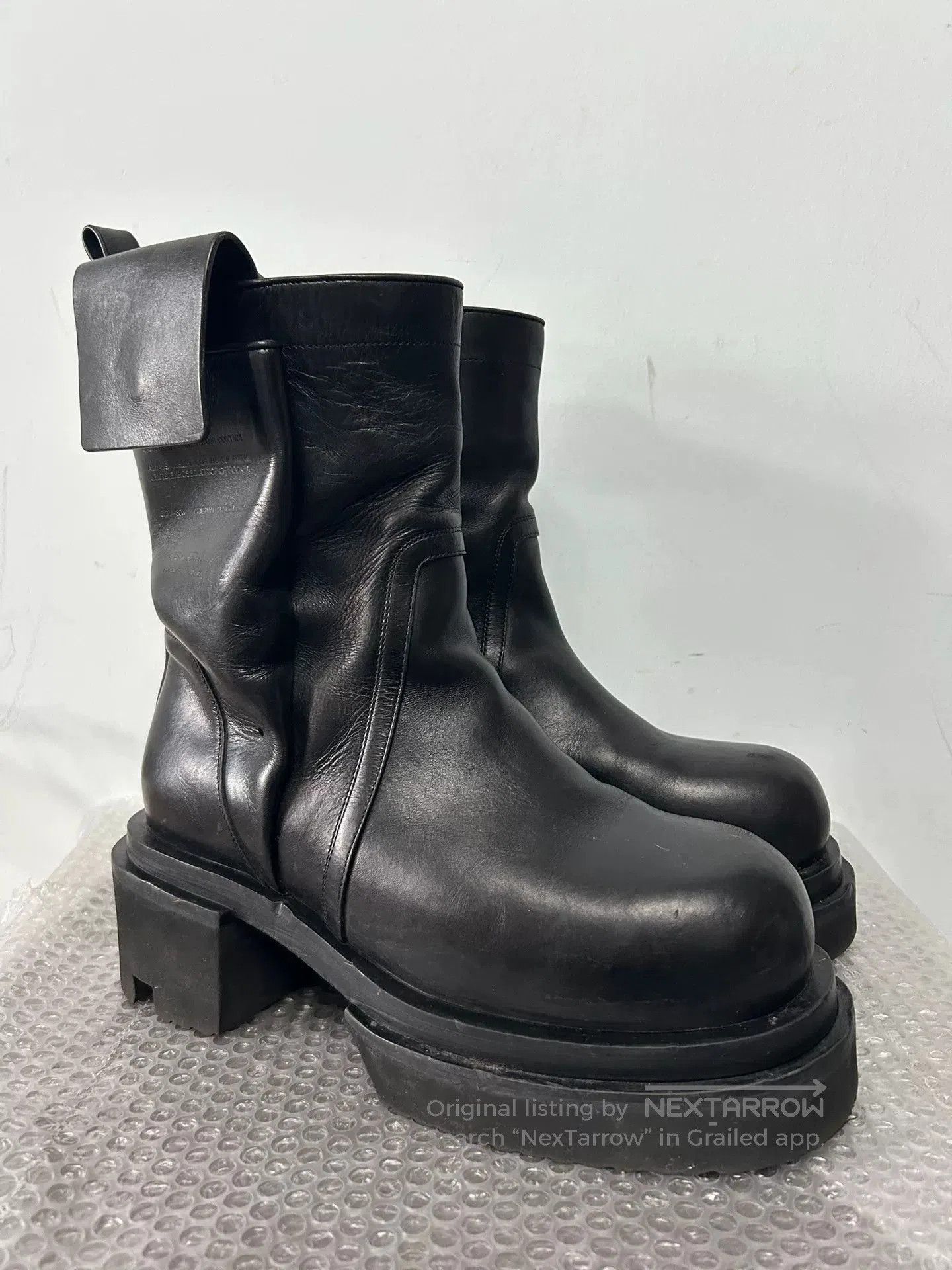 Rick Owens Rick Owens Bogun Chelsea Boots for Men. Size US 8 / EU 41 - 3 Thumbnail