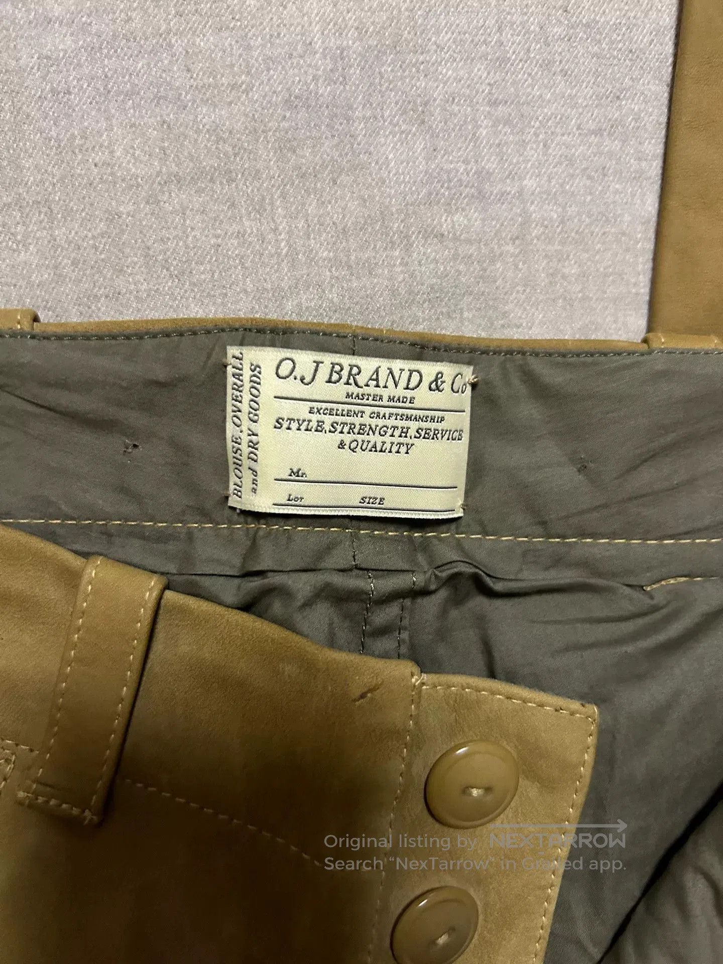 Other old joe suede leather pants size 30. Size US 30 / EU 46 - 7 Thumbnail