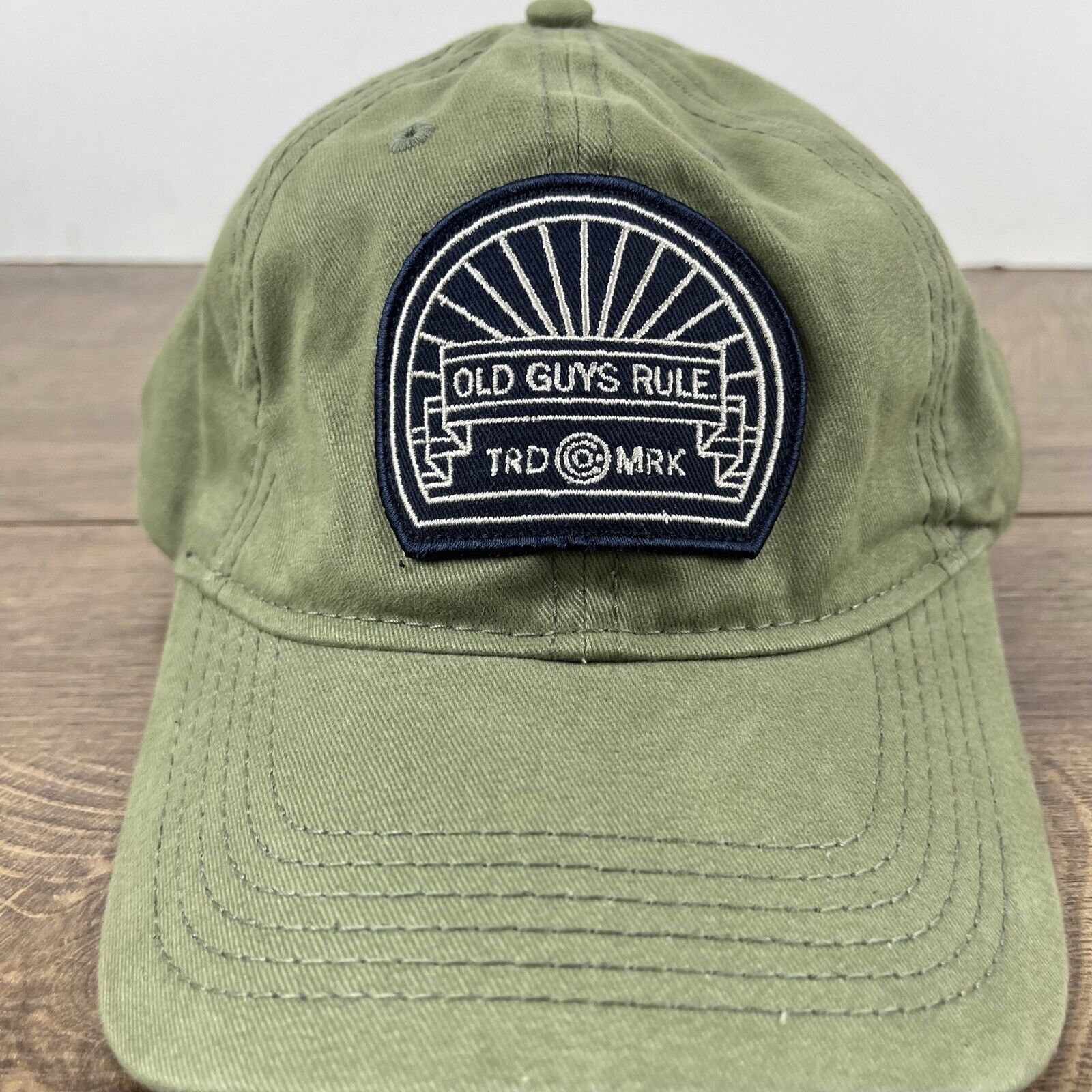 Other Old Guys Rule Hat Old Guys Hat Green Hat Adjustable Hat Gree Size ONE SIZE - 6 Thumbnail