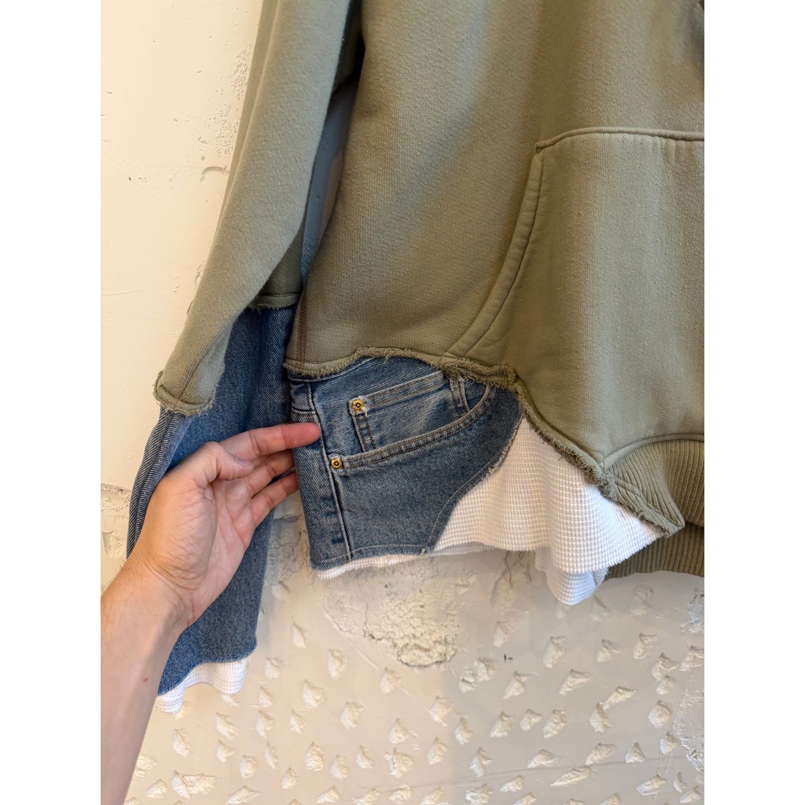 Greg Lauren Greg Lauren Army Fragment Hoodie Size US L / EU 52-54 / 3 - 4 Thumbnail