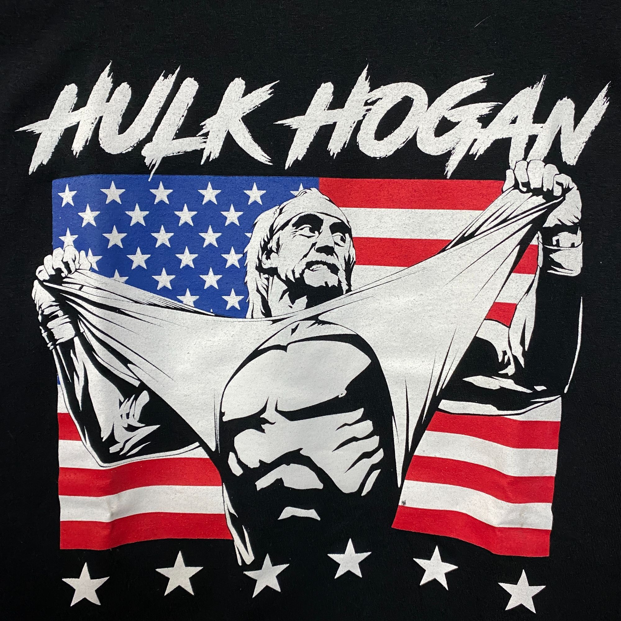 WWE WWE Hulk Hogan American Flag Poster T-Shirt 2XL Size US XXL / EU 58 / 5 - 2 Thumbnail