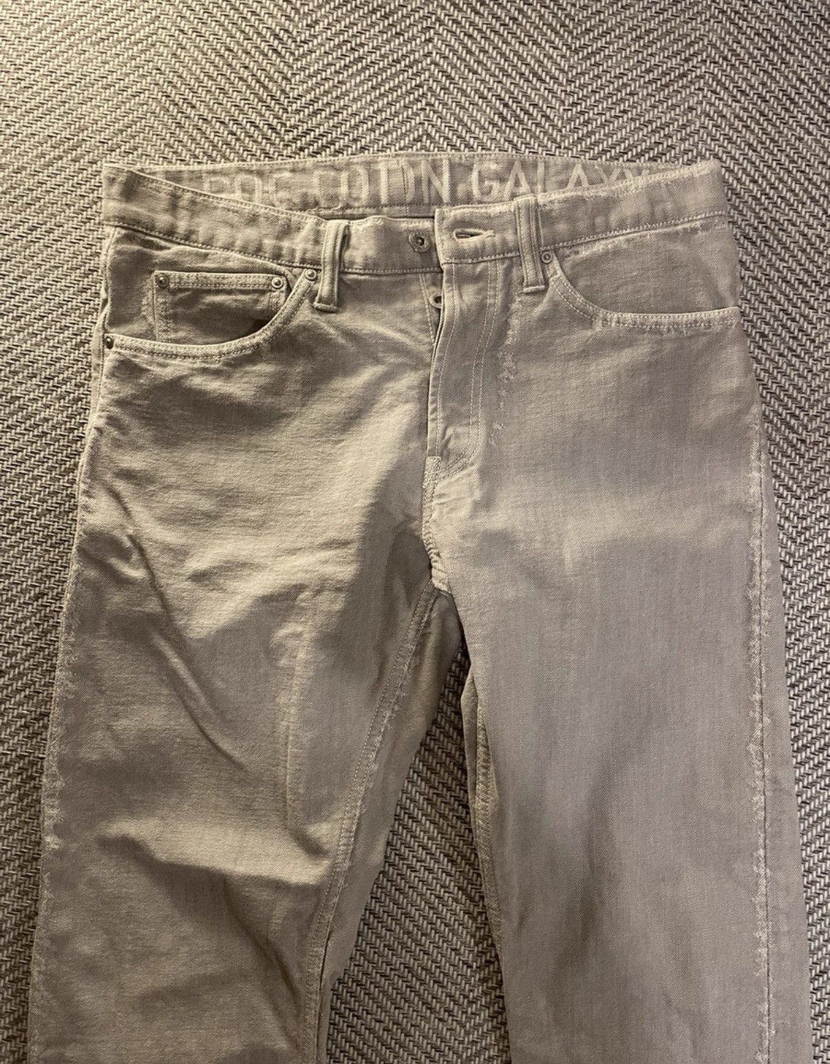 Issey Miyake Issey Miyake A Poc Cotton Jeans K24 Size US 35 - 3 Thumbnail