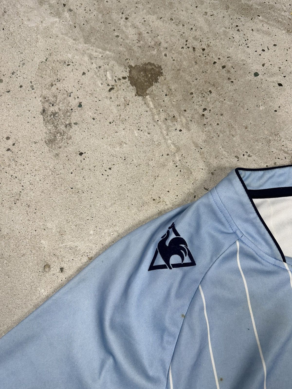 Le Coq Sportif × Vintage Vintage Le Coq Sportif x Manchester City 2007/2008 Home Tee Size US L / EU 52-54 / 3 - 6 Thumbnail