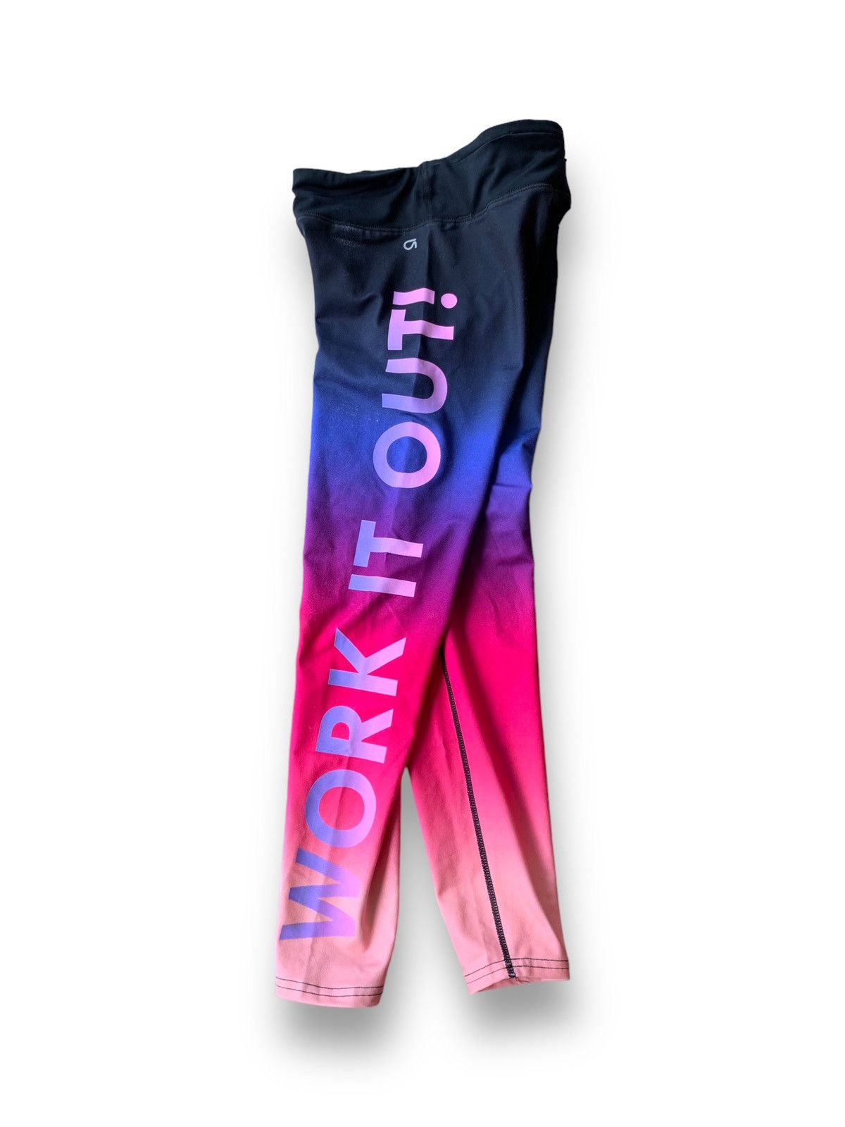 Gap Steals! Gap Fit Multi Color Yoga Legging Pants Size 22" - 1 Thumbnail