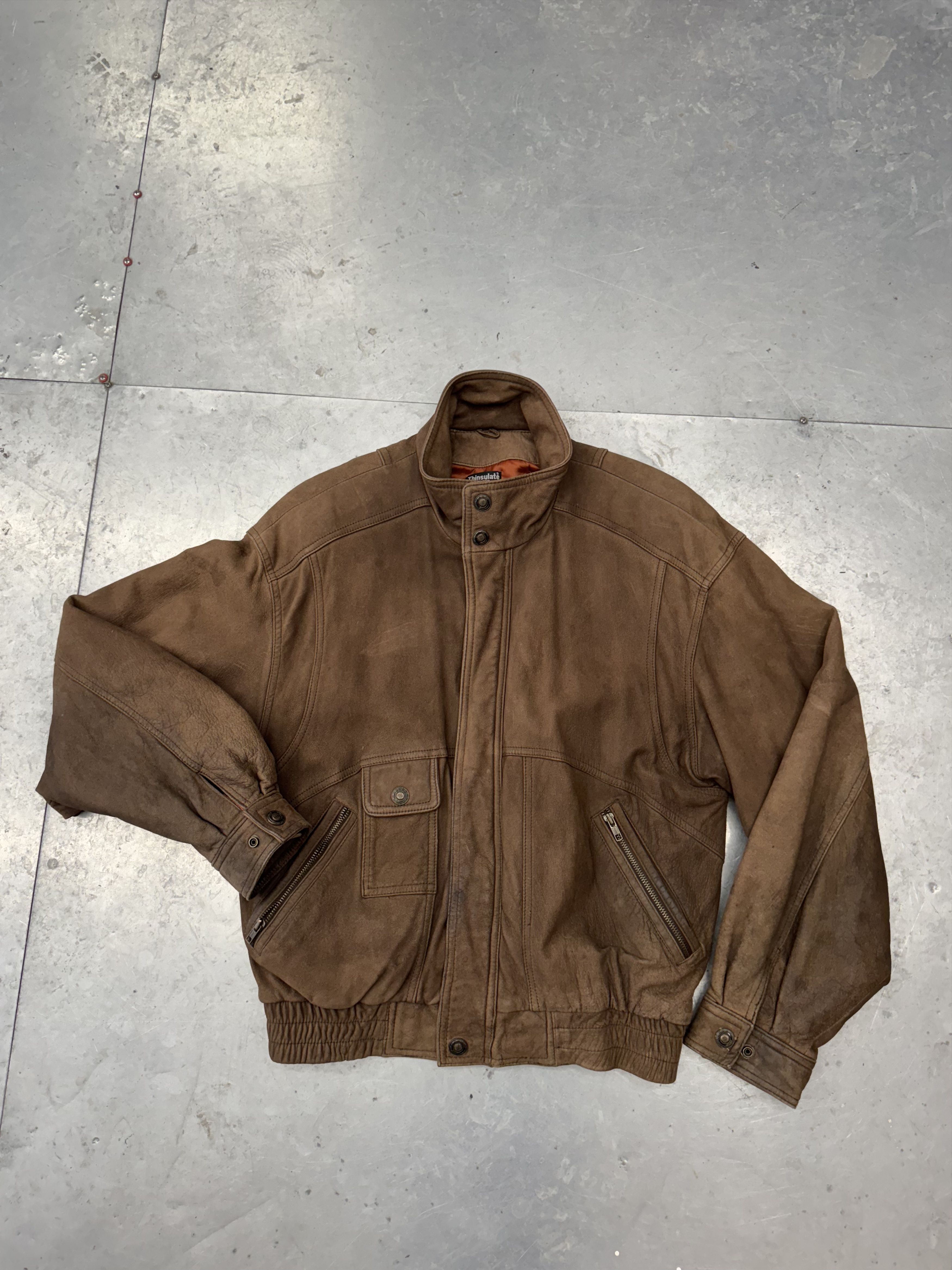 Adventure Bound Vintage Leather Aviator Jacket Size US M / EU 48-50 / 2 - 3 Thumbnail