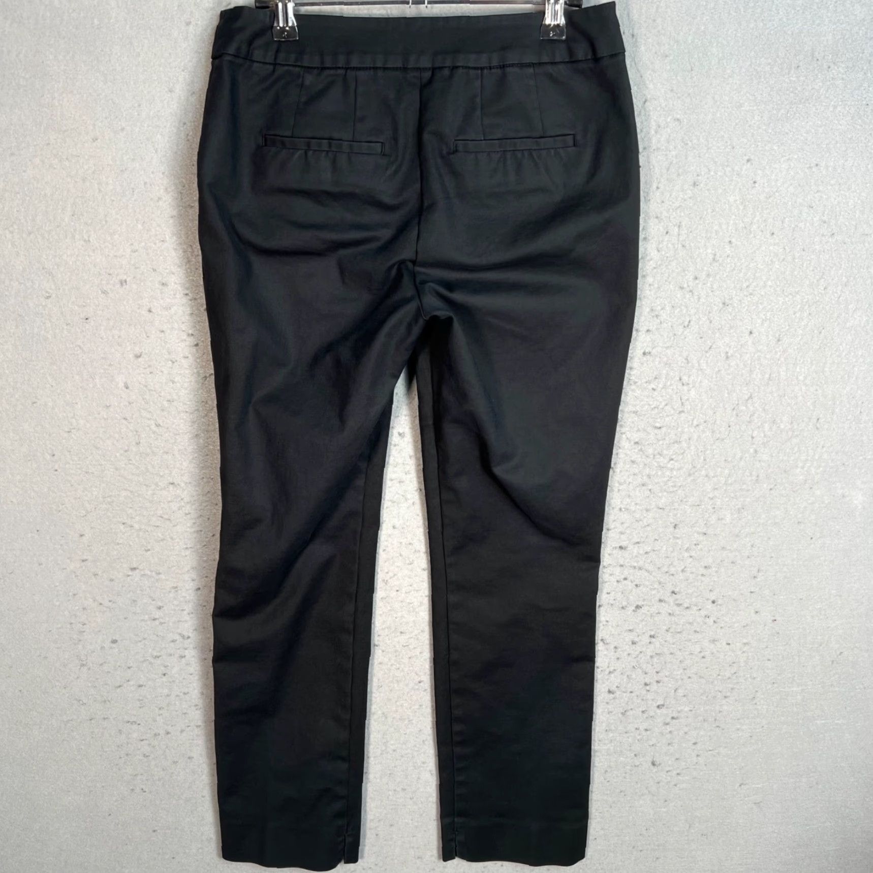 Vintage VINTAGE Bass Womens Black Dress Pants Size 4 Regular Cotton Blend Slim Fit Casual Size 27" / US 4 / IT 40 - 2 Thumbnail