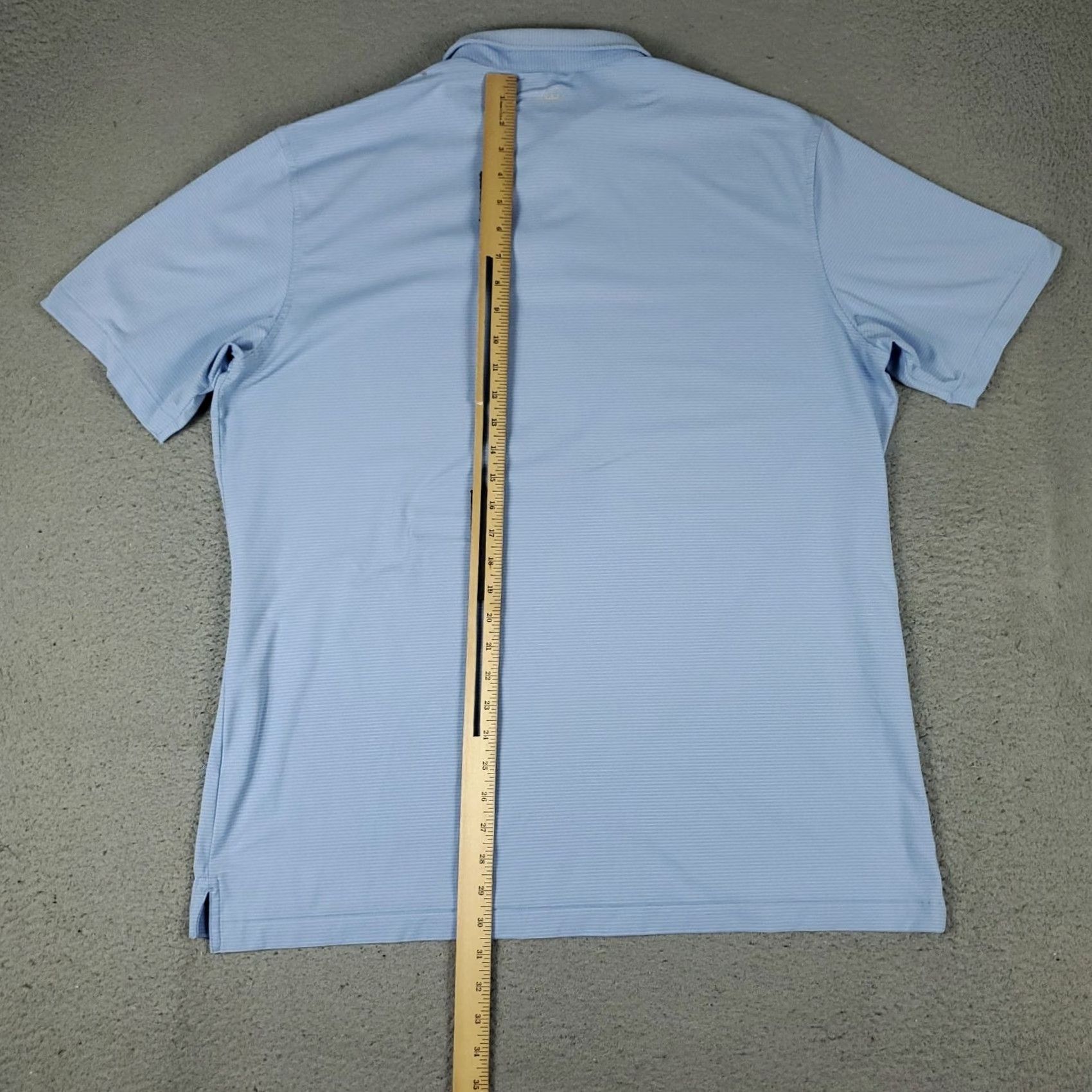 Peter Millar Peter Millar Polo Shirt Mens XL Blue Stripe Crown Crafted Golf Short Sleeve Size US XL / EU 56 / 4 - 4 Thumbnail