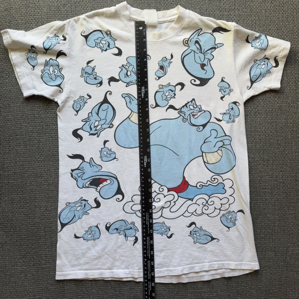 Disney × Vintage Vintage 80’s - 90’s Aladdin The Genie AOP Graphic T-shirt Size US S / EU 44-46 / 1 - 6 Thumbnail