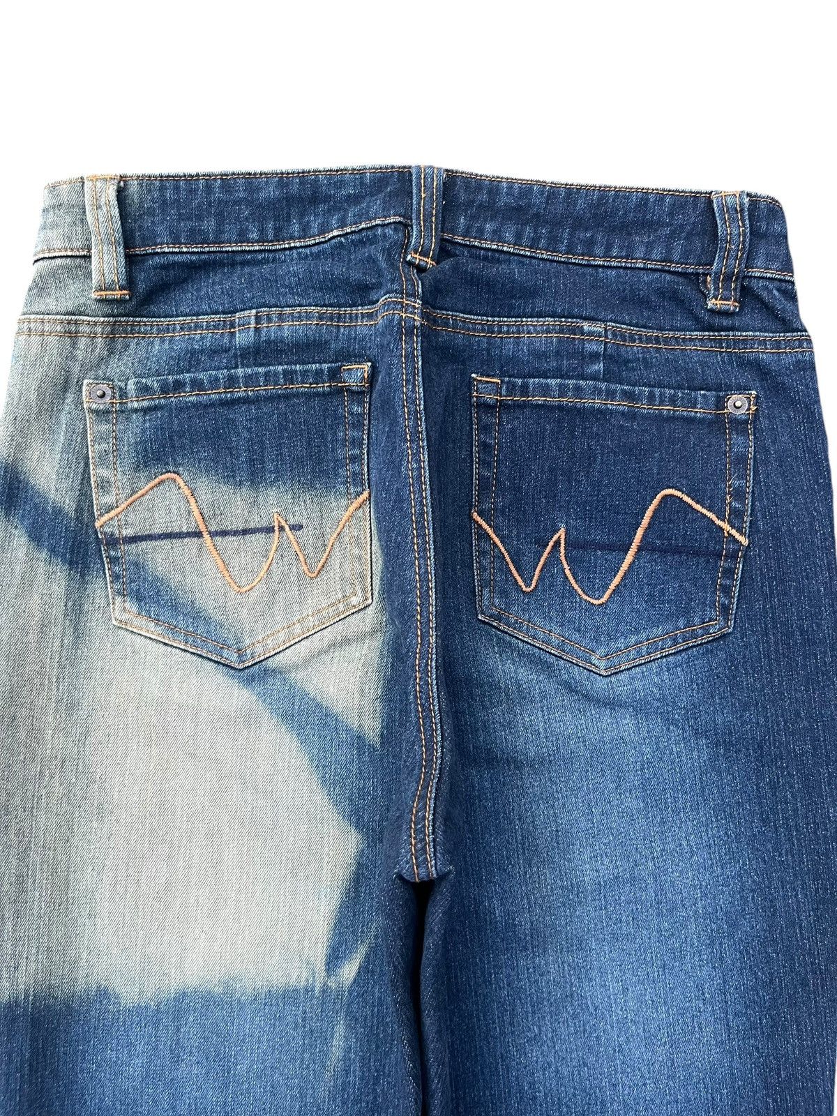 Japanese Brand Vintage Japanese Brand Sun Faded Blue Washed Flare Jeans Size US 28 / EU 44 - 4 Thumbnail