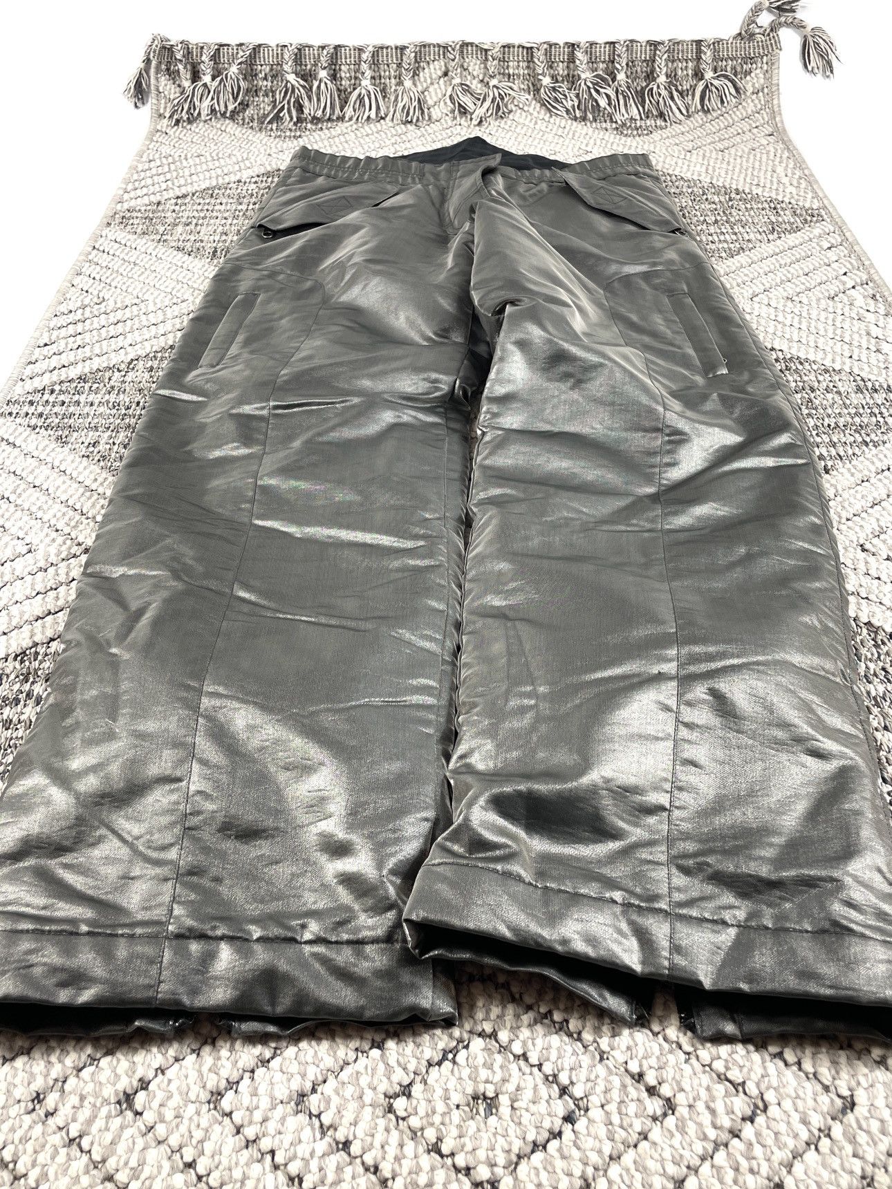 Burberry Burberry London Metallic Ski Pants - Archive Size US 39 - 2 Thumbnail