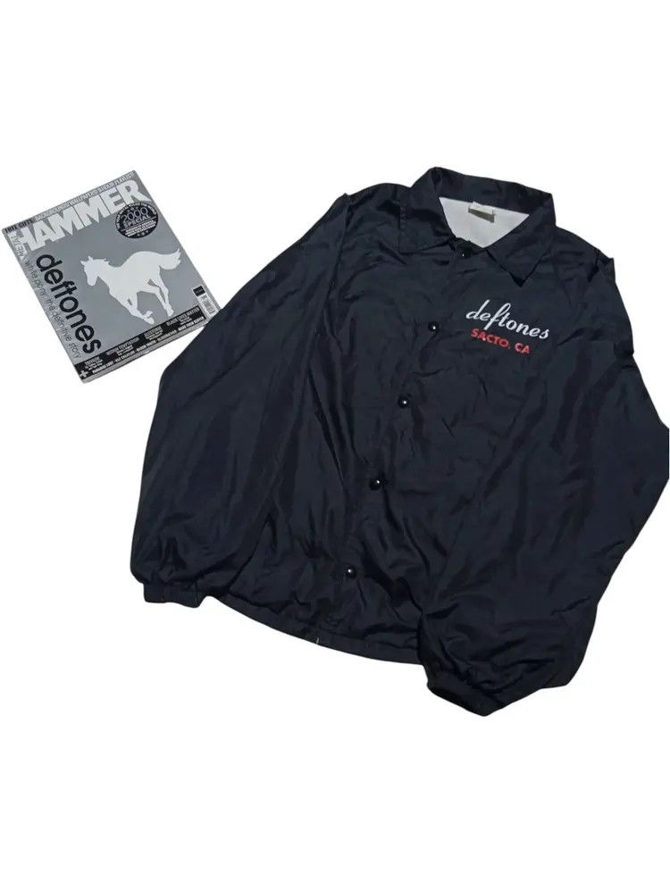 Band Tees Vintage Deftones White Pony Windbreaker Jacket Size US M / EU 48-50 / 2 - 1 Thumbnail