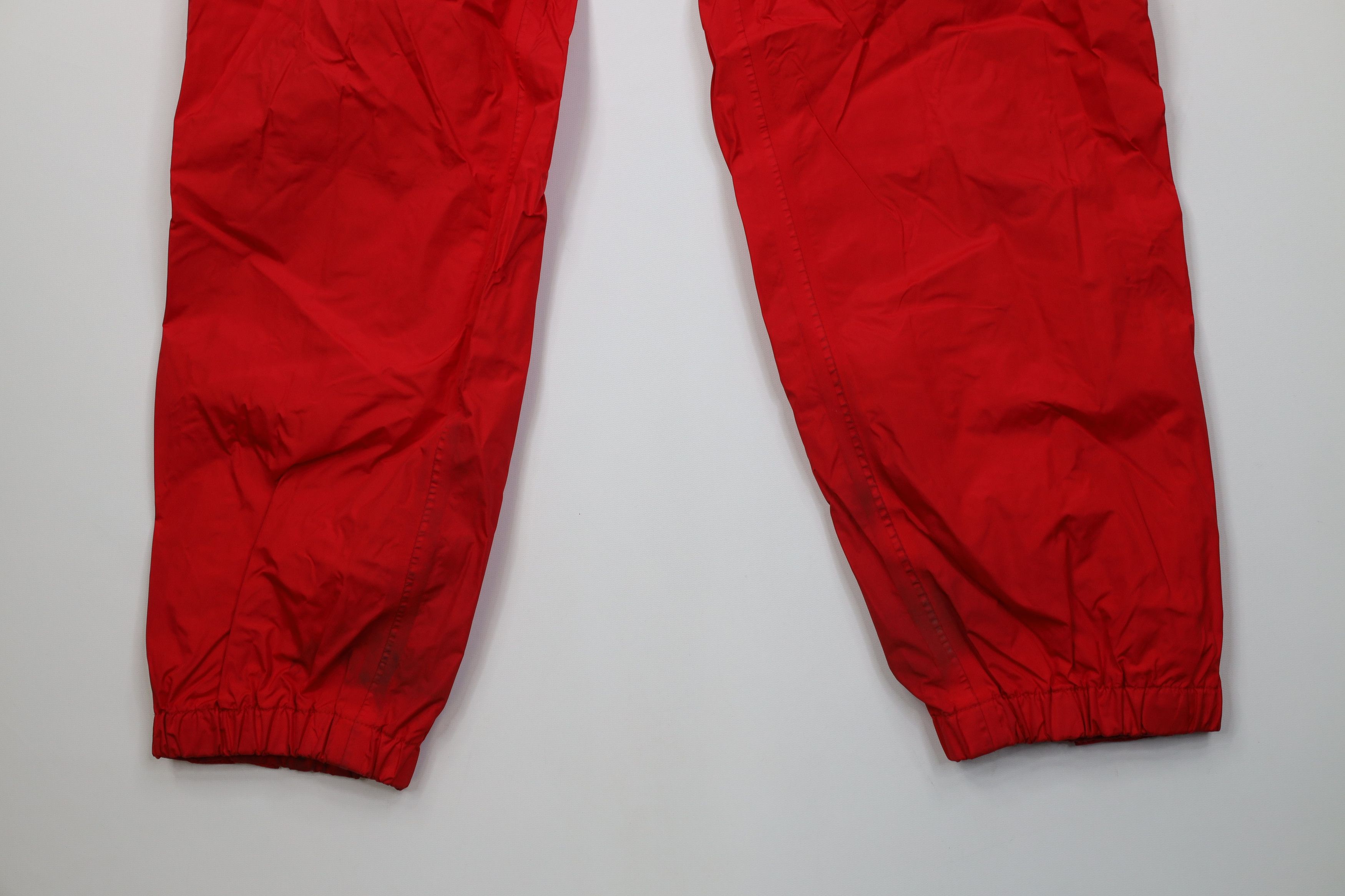 Lands' End Vintage 90s Lands End Waterproof Rain Joggers Pants Red Size US 36 / EU 52 - 4 Thumbnail