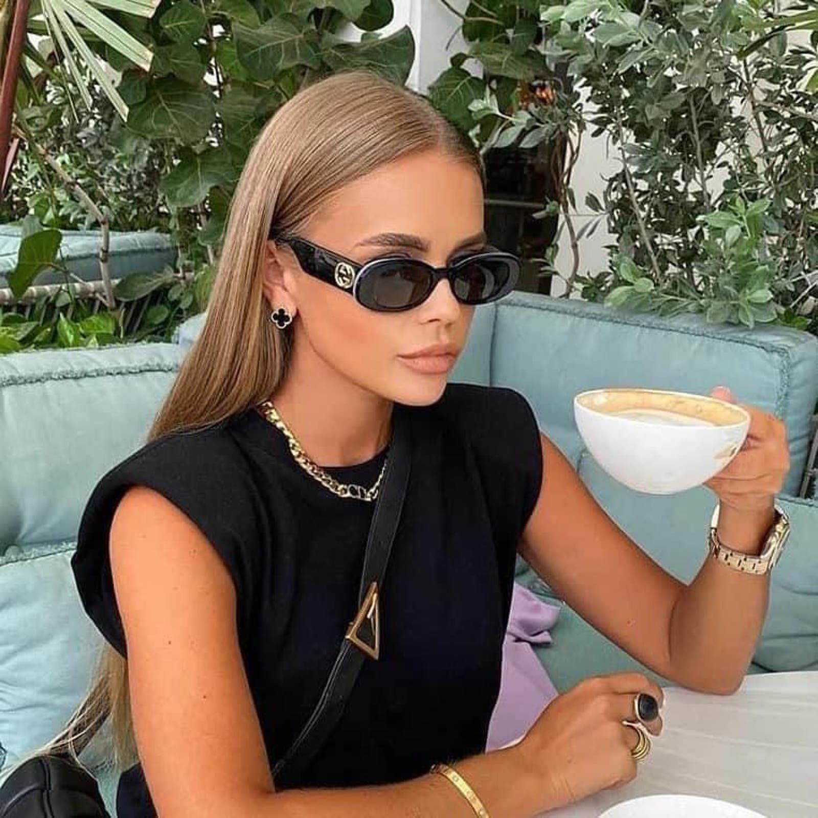 NEW Gucci GG0517S 001 Black Sunglasses