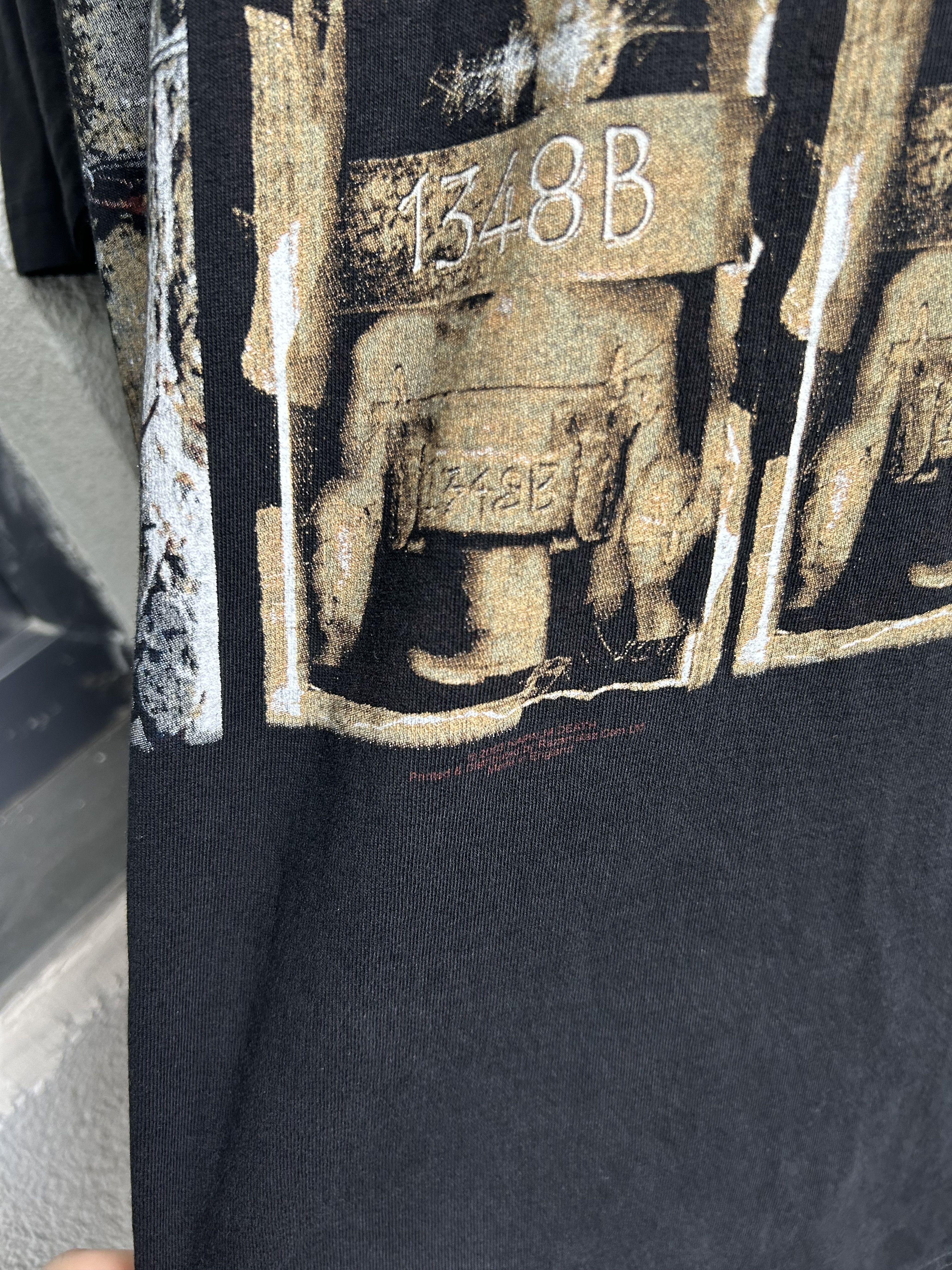 Band Tees × Vintage Vintage 2003 Napalm Death Rock Band T-shirt Size US XL / EU 56 / 4 - 13 Thumbnail