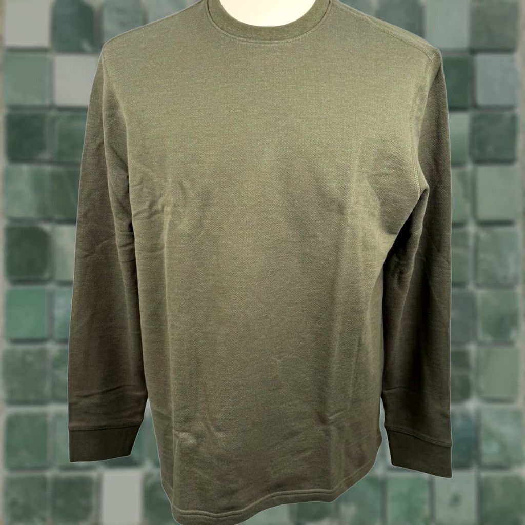 Orvis Orvis Mens Large Shirt Olive Green Crewneck Long Sleeve Gorpcore Fall Travel NWT Size US L / EU 52-54 / 3 - 1 Thumbnail