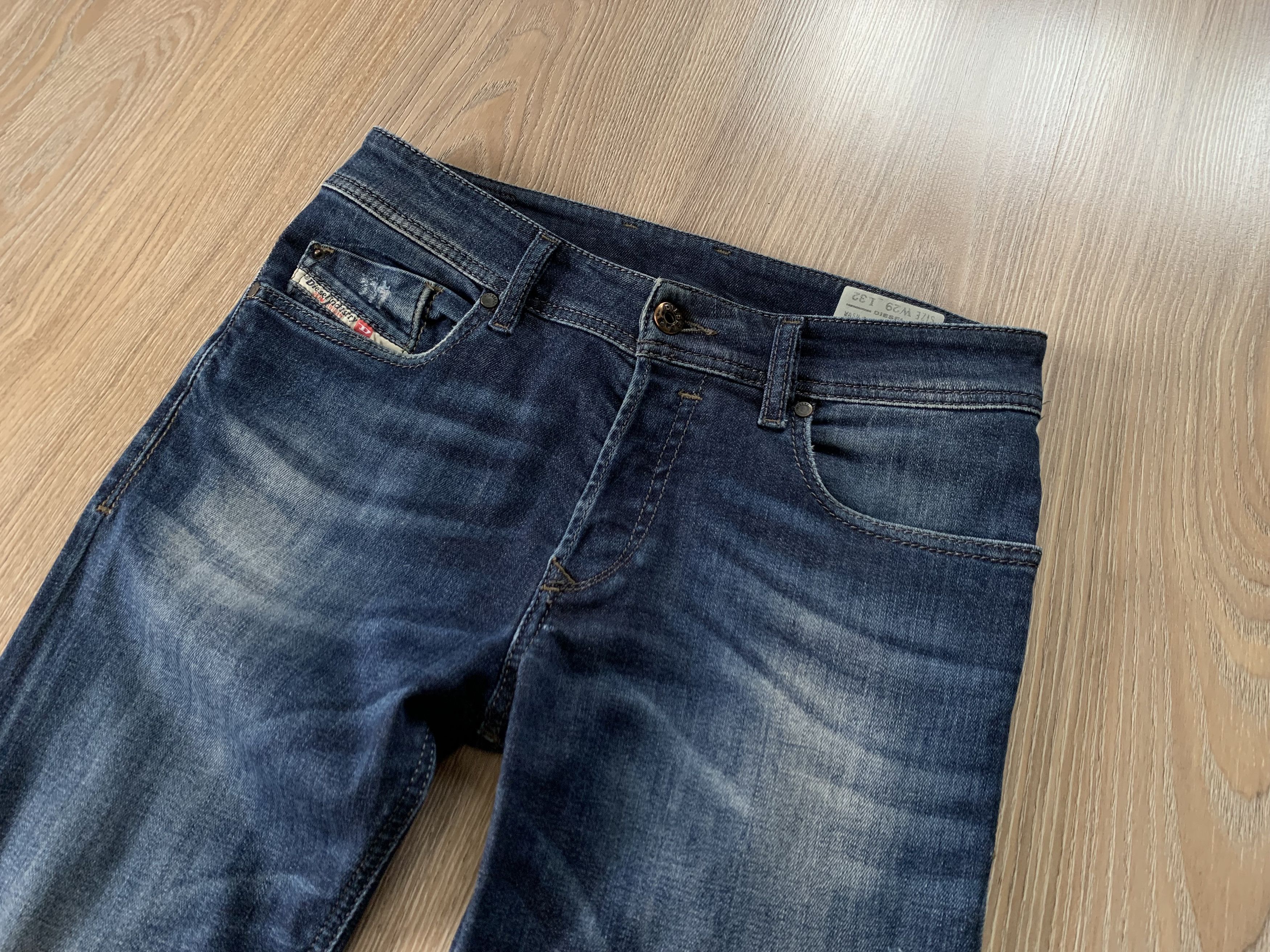 Diesel × Vintage Diesel Distressed Sleenker Slim Skinny Jeans Size US 29 - 4 Thumbnail