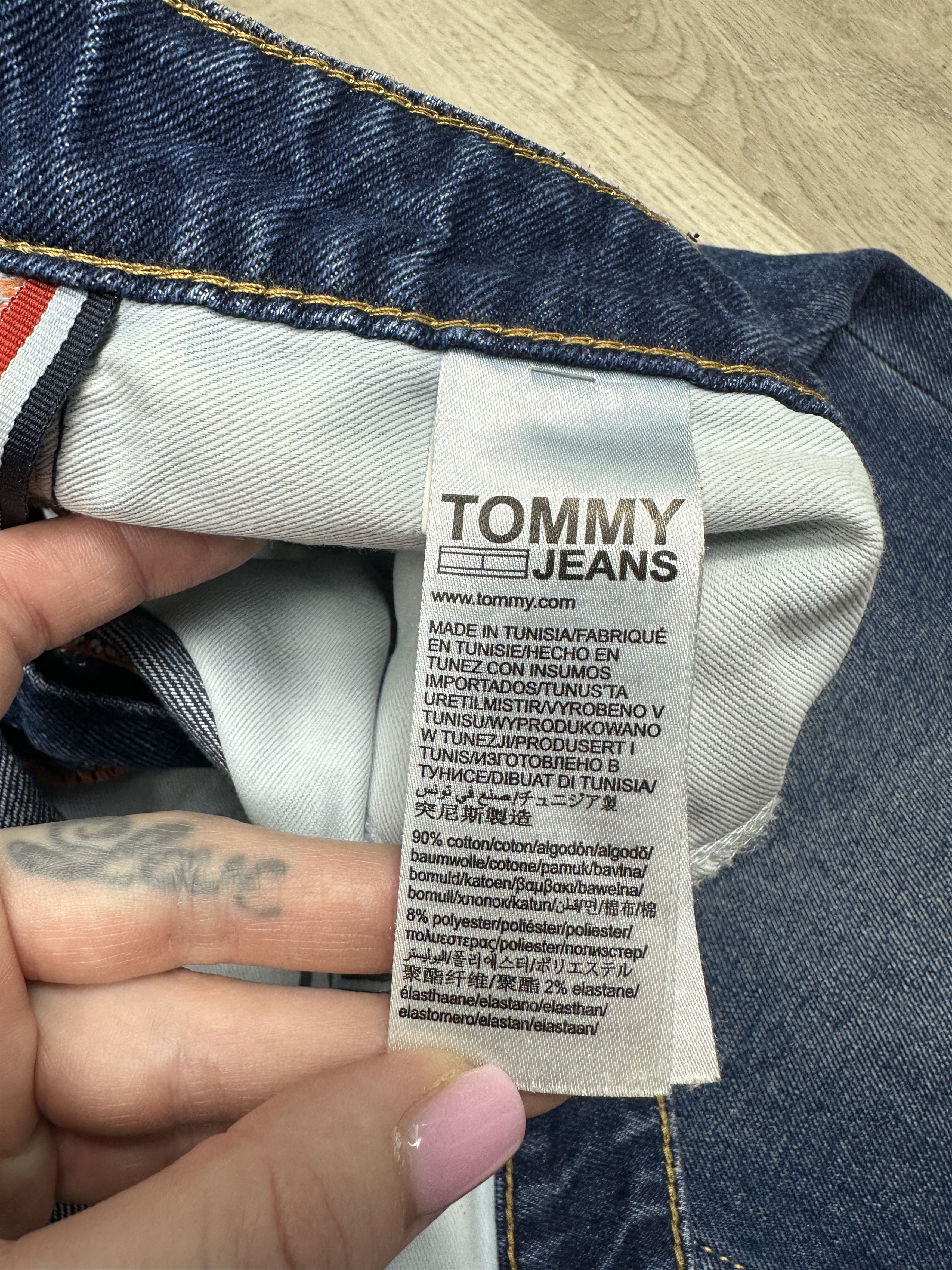 Disney Rare Tommy Hilfiger X Looney Tunes Mens Denim Pants Jeans Size US 36 / EU 52 - 9 Thumbnail