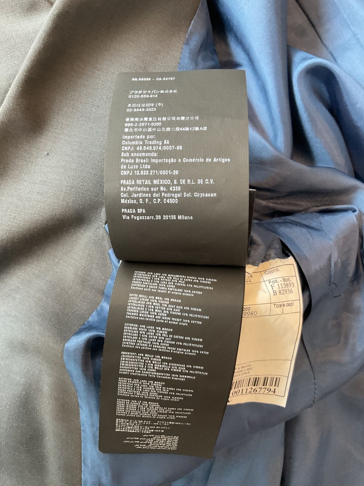 Prada Prada Suit (blazer + trousers) 44R Size 44R - 7 Thumbnail