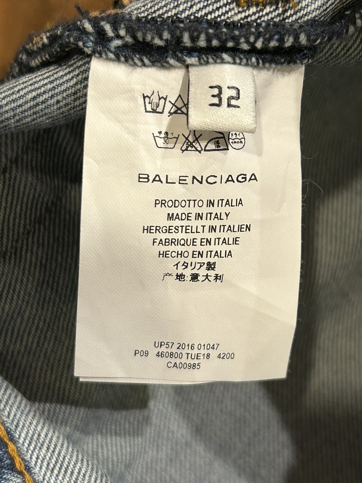 Balenciaga Balenciaga Denim Blue Size US 32 / EU 48 - 6 Thumbnail
