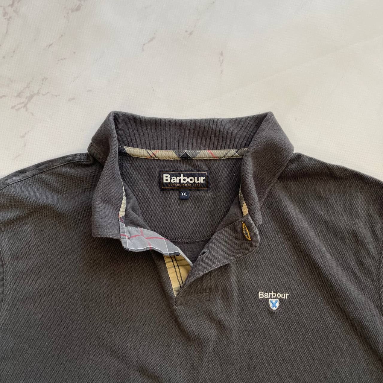 Barbour Barbour Polo T-shirt Vintage Size XL Small logo streetwear Size US XL / EU 56 / 4 - 7 Thumbnail