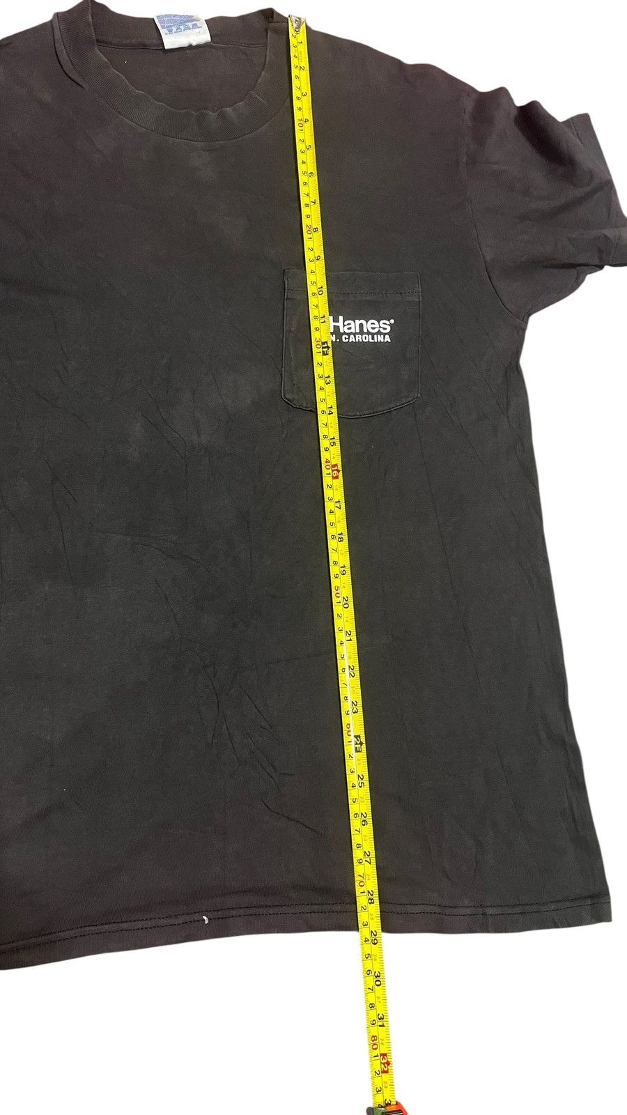 Vintage Thrashed Faded Distressed Hanes Single Pocket ERD Grunge Size US M / EU 48-50 / 2 - 7 Thumbnail